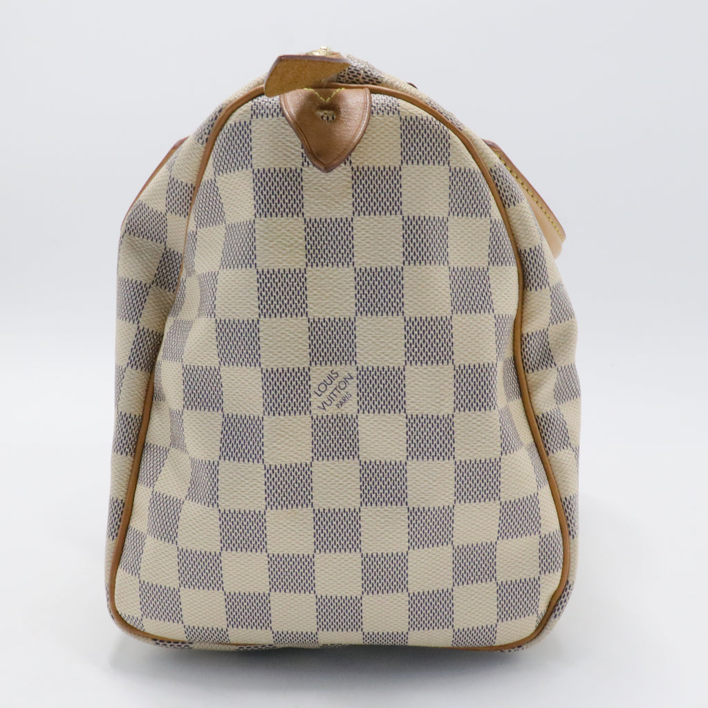 Speedy Handbag Damier Azur 30