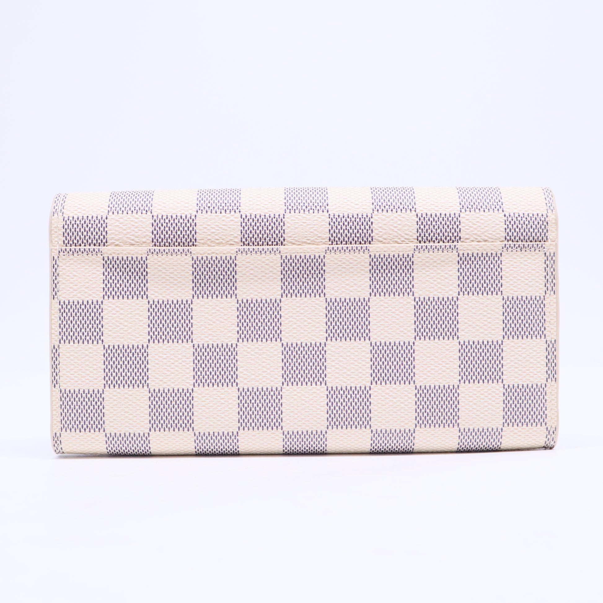 2018 Damier Azur Pattern Sarah Wallet W20587