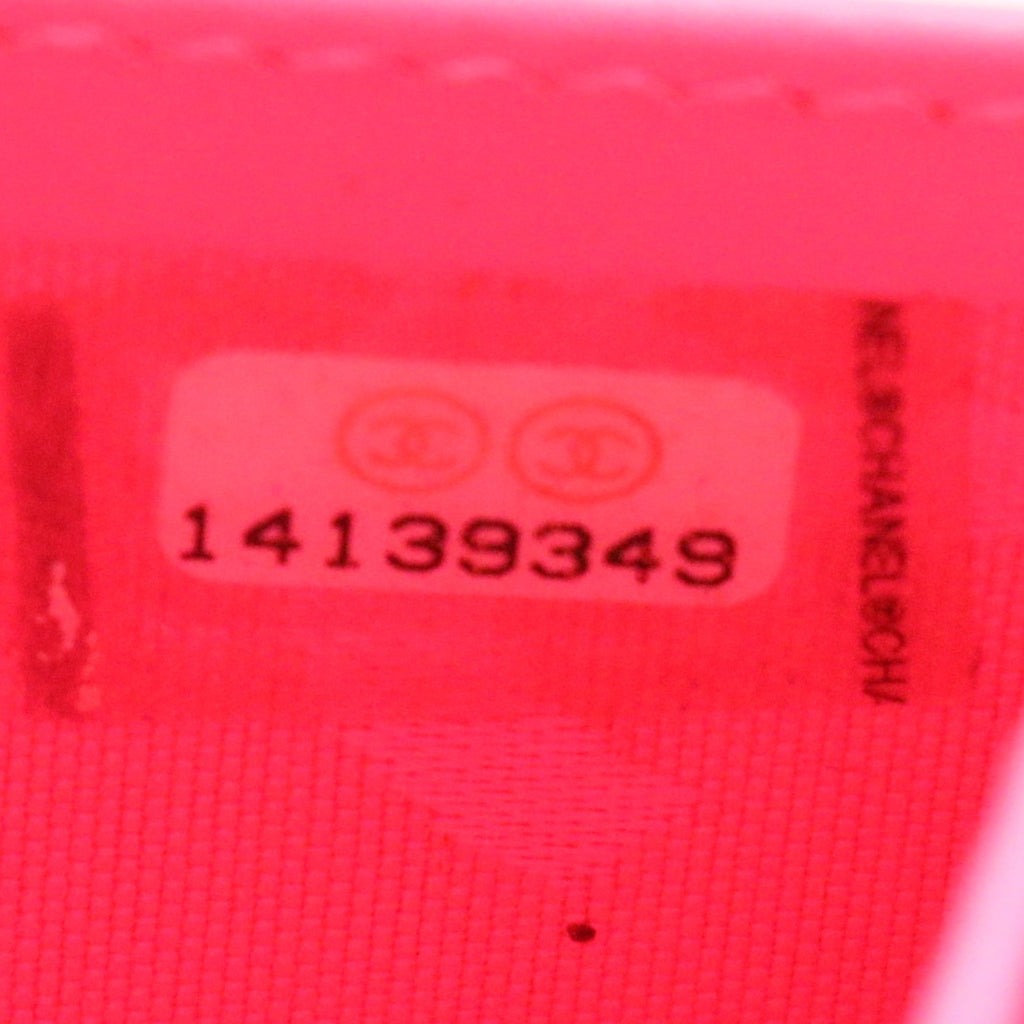 Cambon Gusset Wallet Quilted Lambskin Long