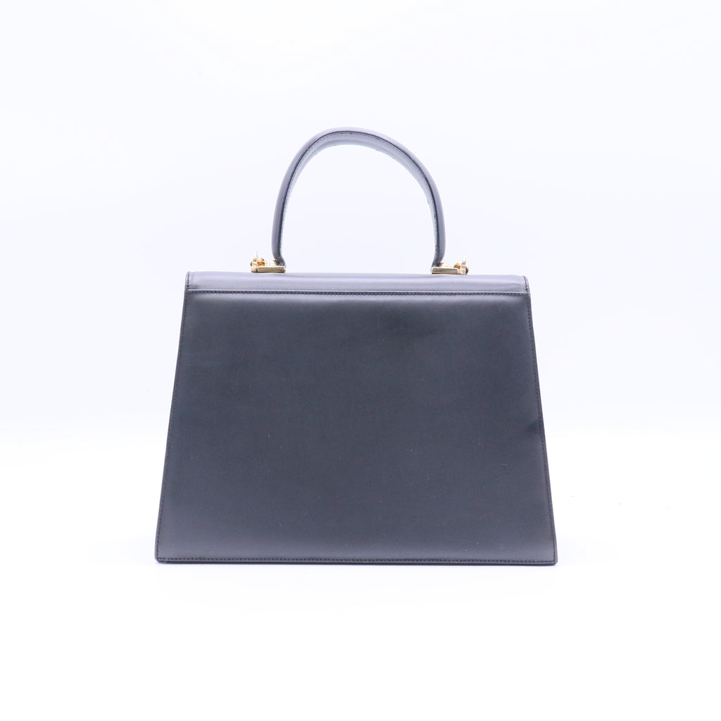 Gancini Convertible Top Handle Bag Leather B21275