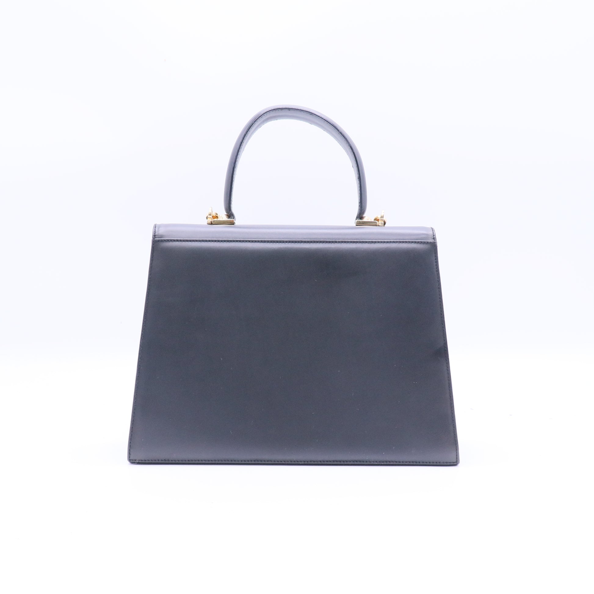 Gancini Convertible Top Handle Bag Leather B21275