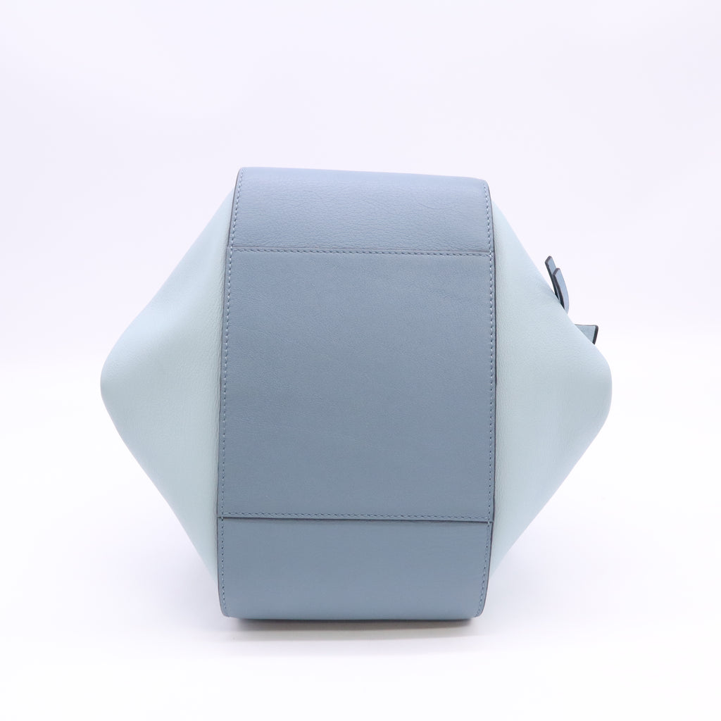 Calfskin Large Hammock Shoulder Bag Aqua Light Blue Stone B24588
