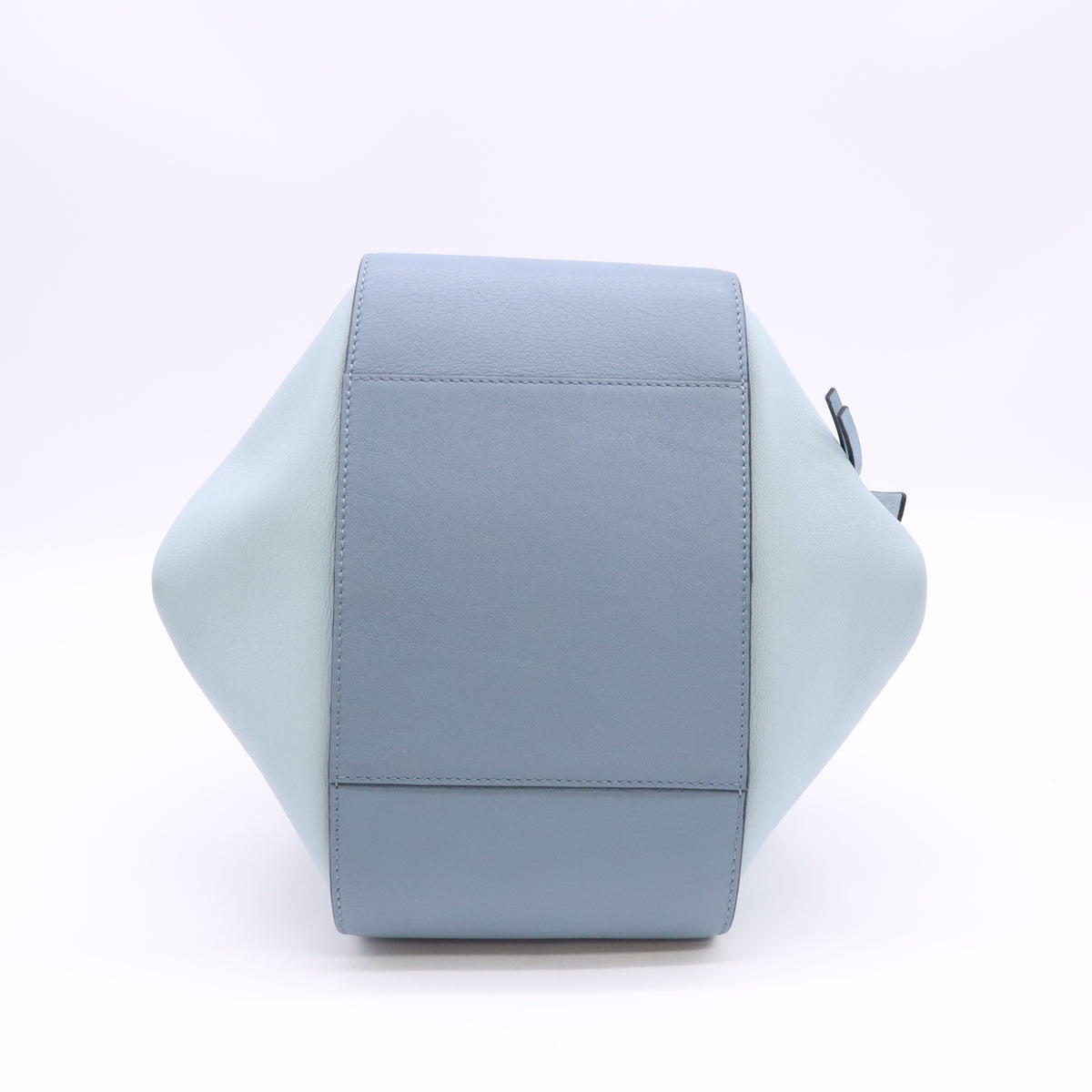 Calfskin Large Hammock Shoulder Bag Aqua Light Blue Stone B24588