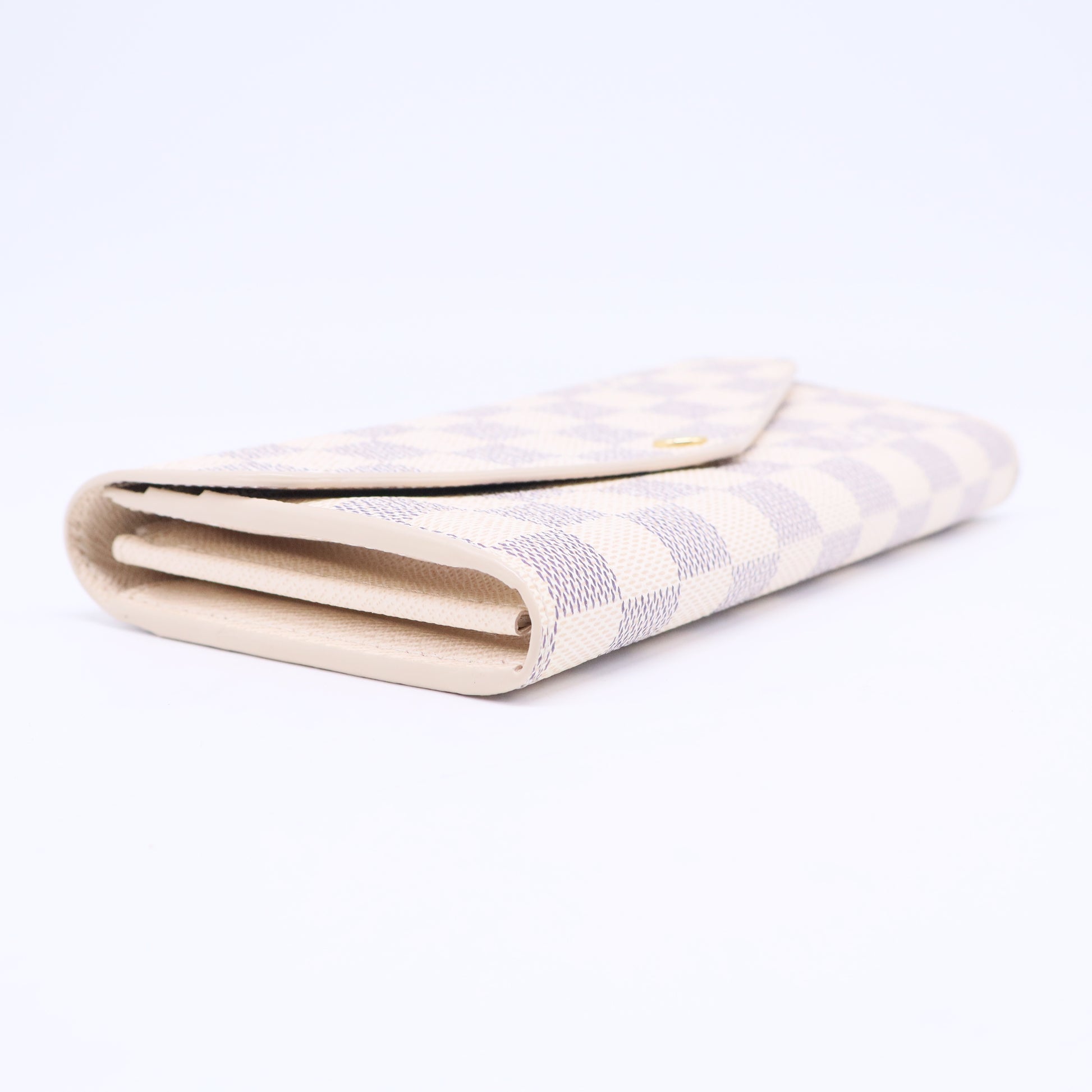 2018 Damier Azur Pattern Sarah Wallet W20587
