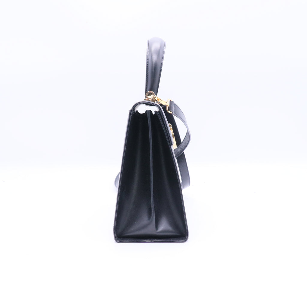 Gancini Convertible Top Handle Bag Leather B21275