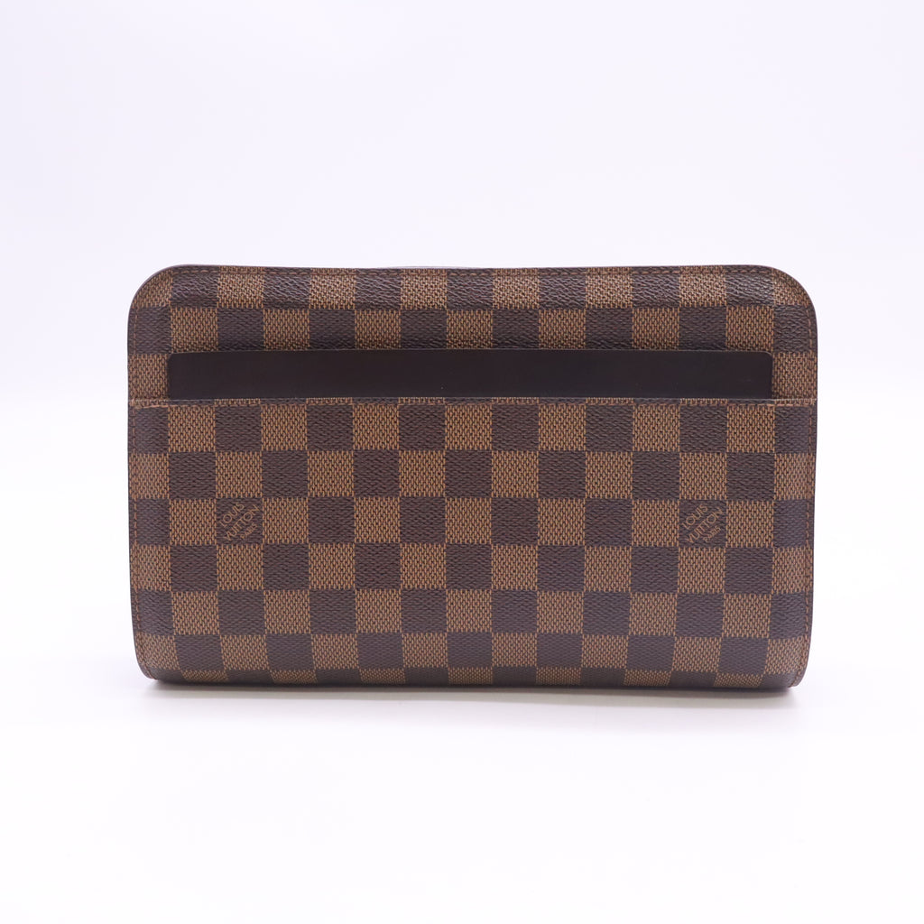 Louis Vuitton Damier Ebene Saint Louis Pochette Clutch Bag W23348