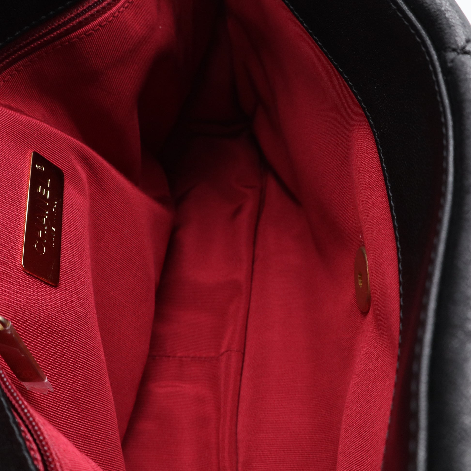 19 Flap Bag Quilted Leather Large Twins LDJ2506