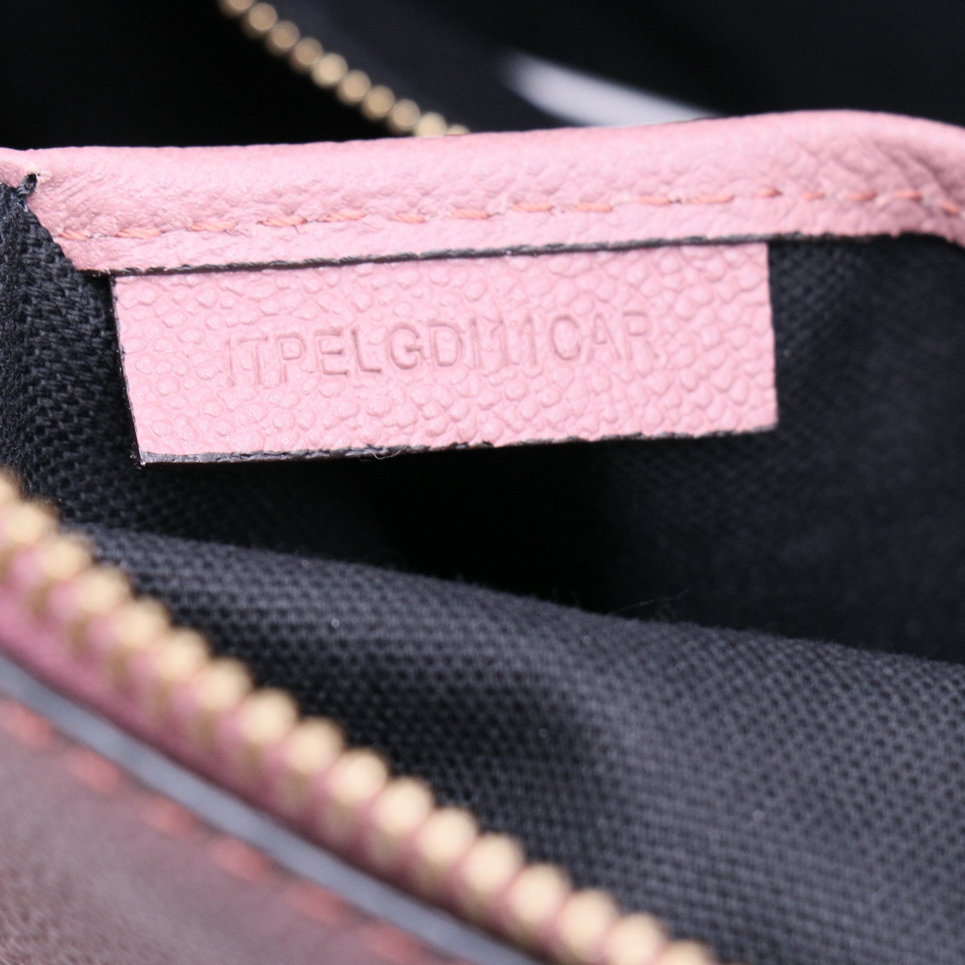 Soft Grain Calfskin House Check Small Helmsley Crossbody Dusty Pink Twins B21658