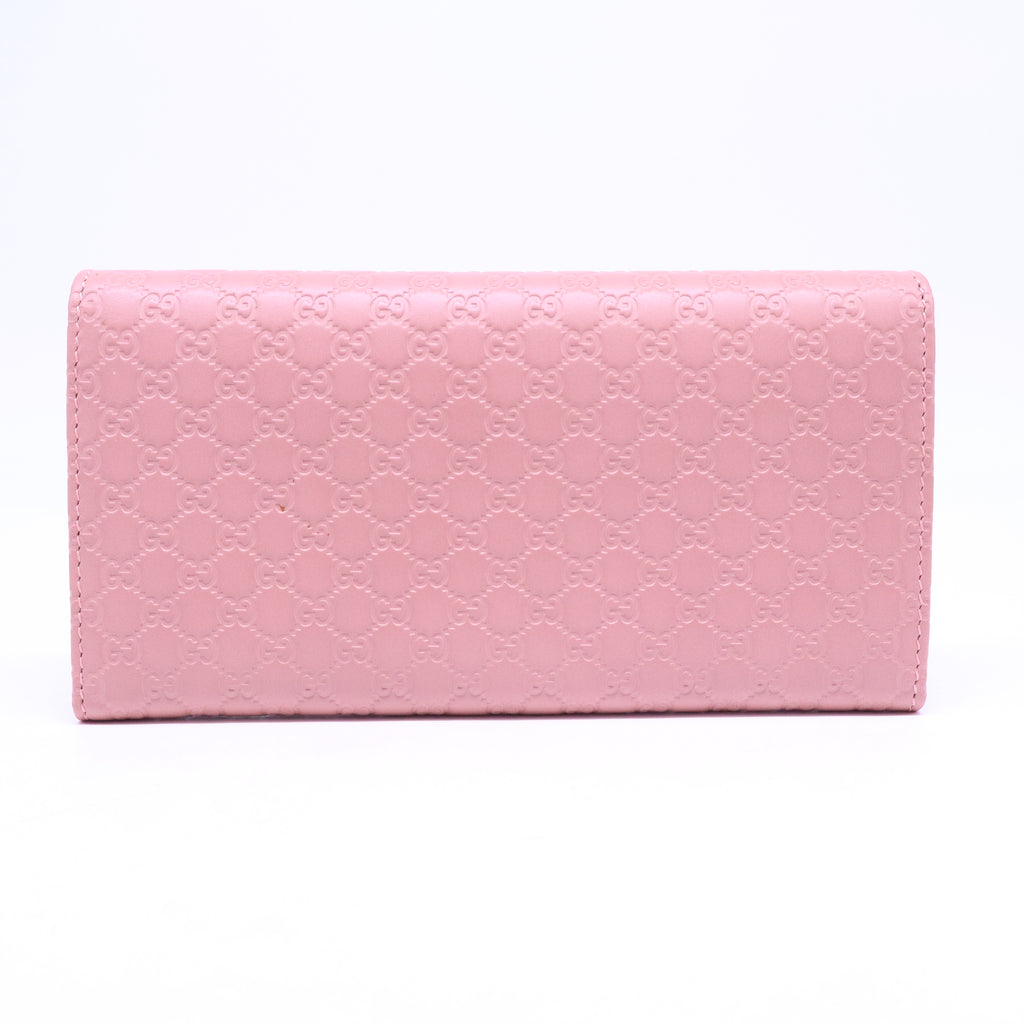 Gucci Microguccissima Leather Continental Flap Wallet W21174
