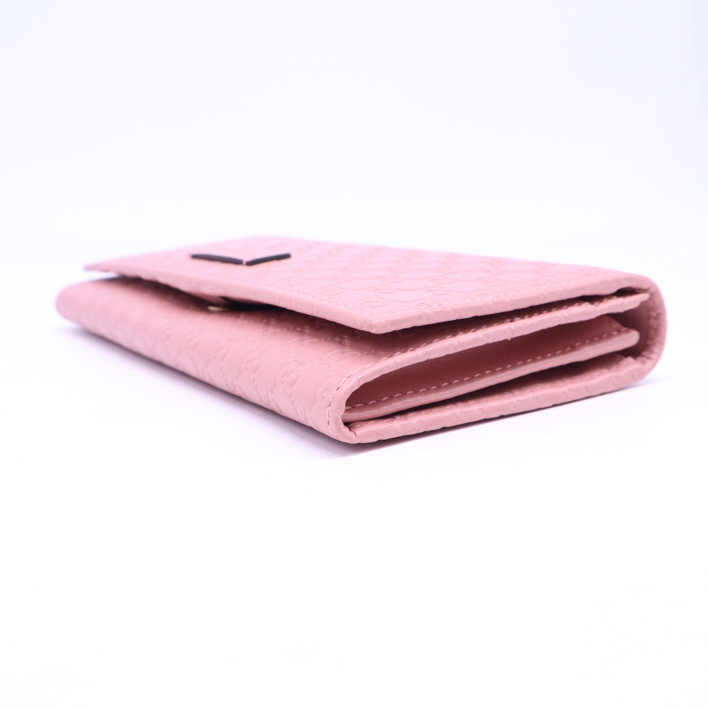 Gucci Microguccissima Leather Continental Flap Wallet W21174