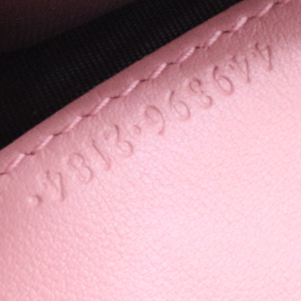 Soft Microguccissima Continental Wallet Soft Pink