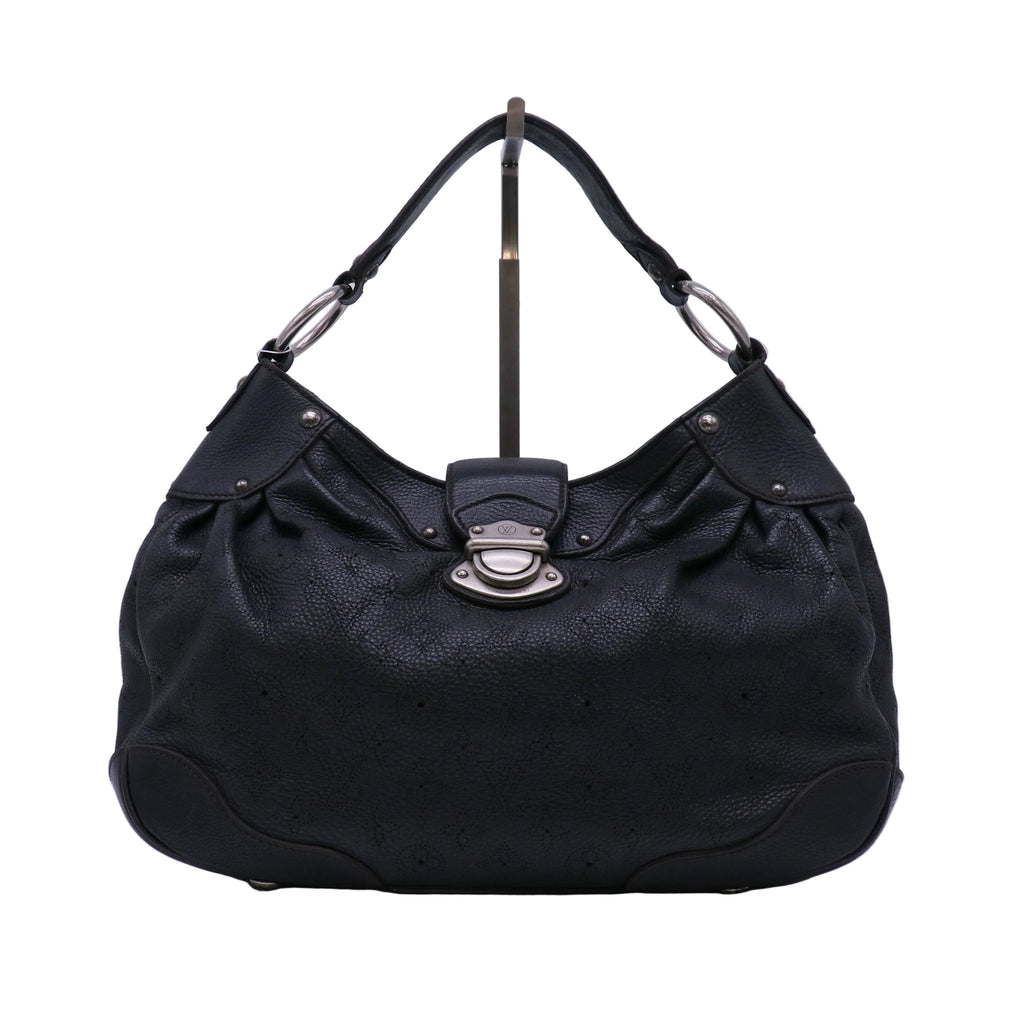 Louis Vuitton Black Monogram Mahina Leather Solar Bag Twins LDJ4721