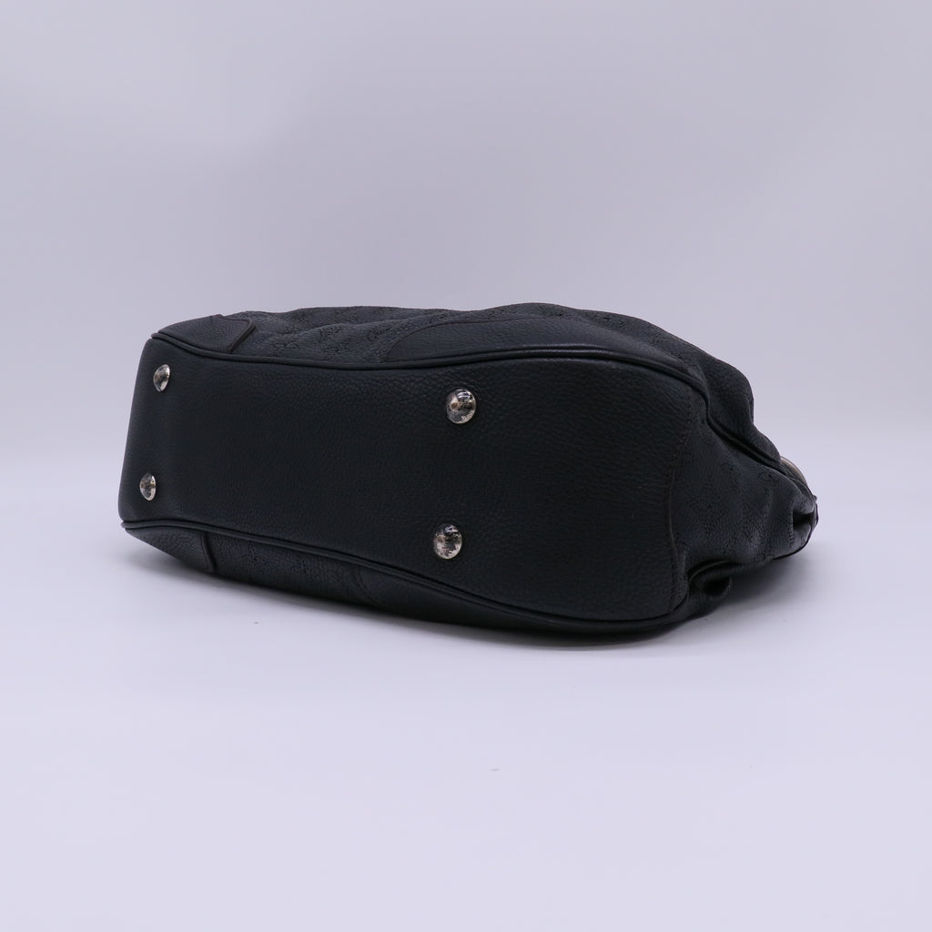 Louis Vuitton Black Monogram Mahina Leather Solar Bag Twins LDJ4721