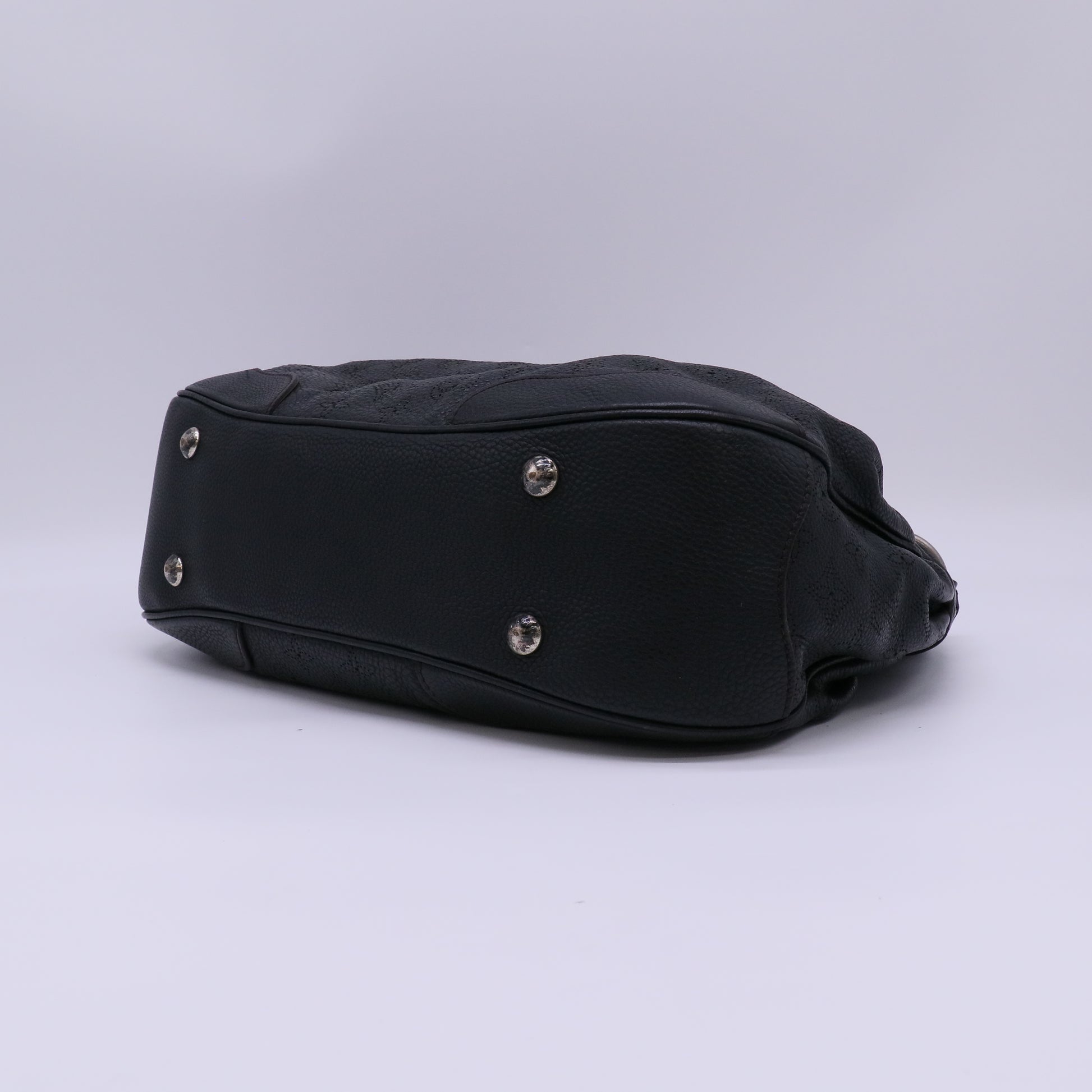 Louis Vuitton Black Monogram Mahina Leather Solar Bag Twins LDJ4721