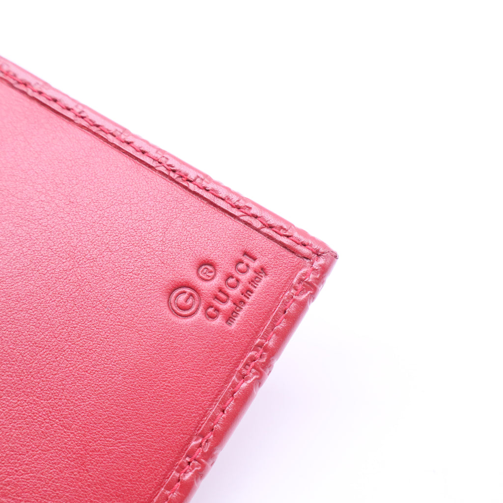 Soft Microguccissima Continental Zip Wallet