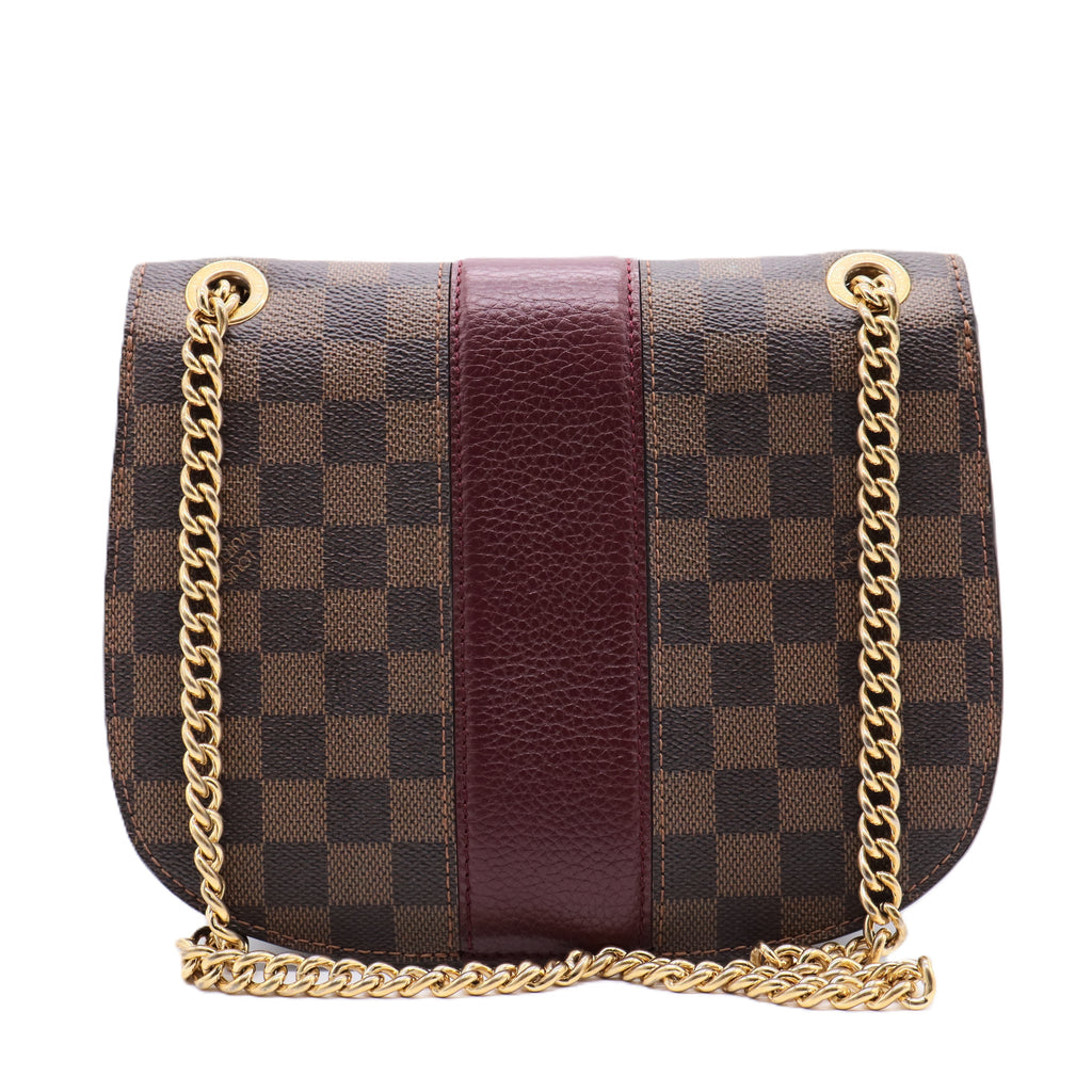 Wight Handbag Damier with Leather