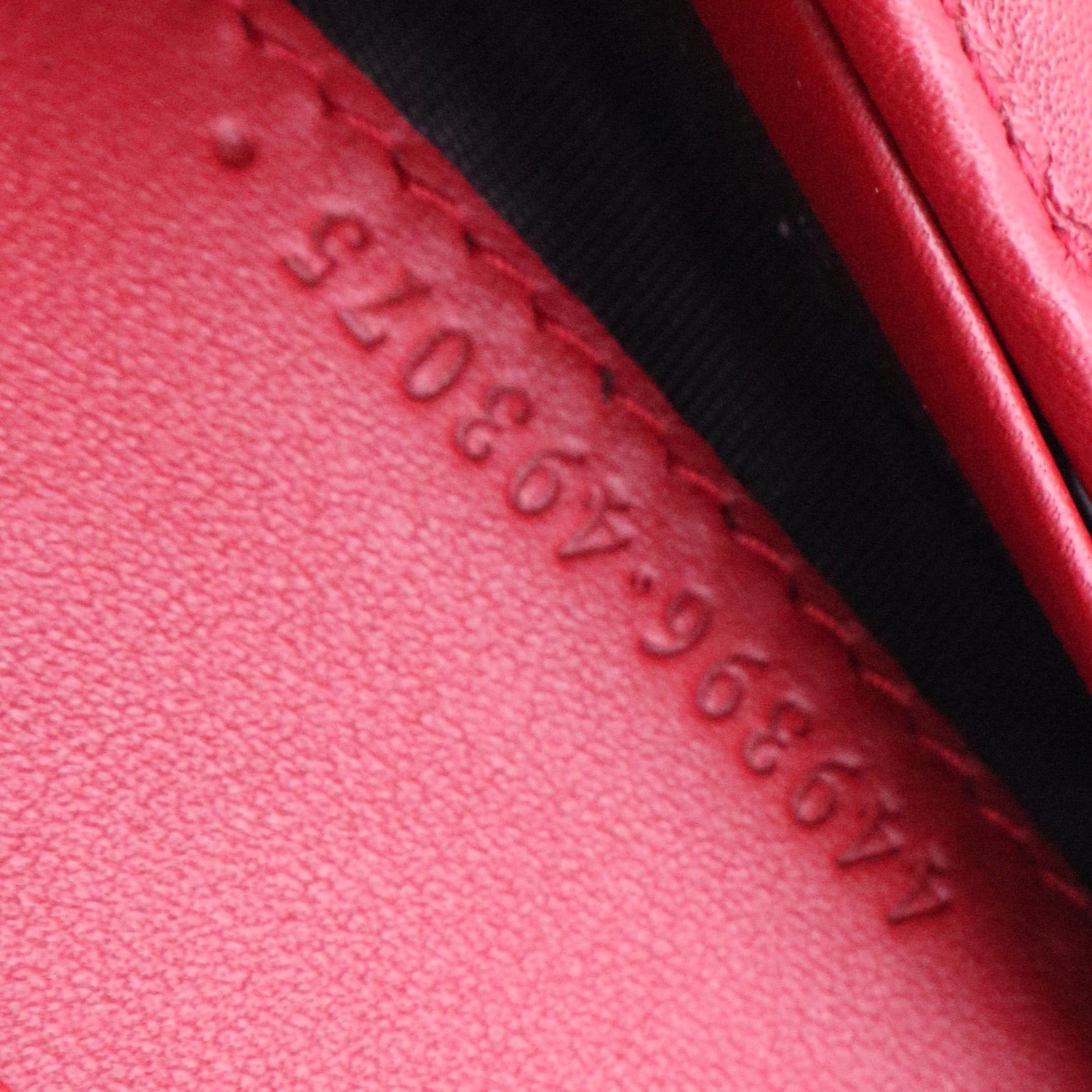 Soft Microguccissima Continental Zip Wallet