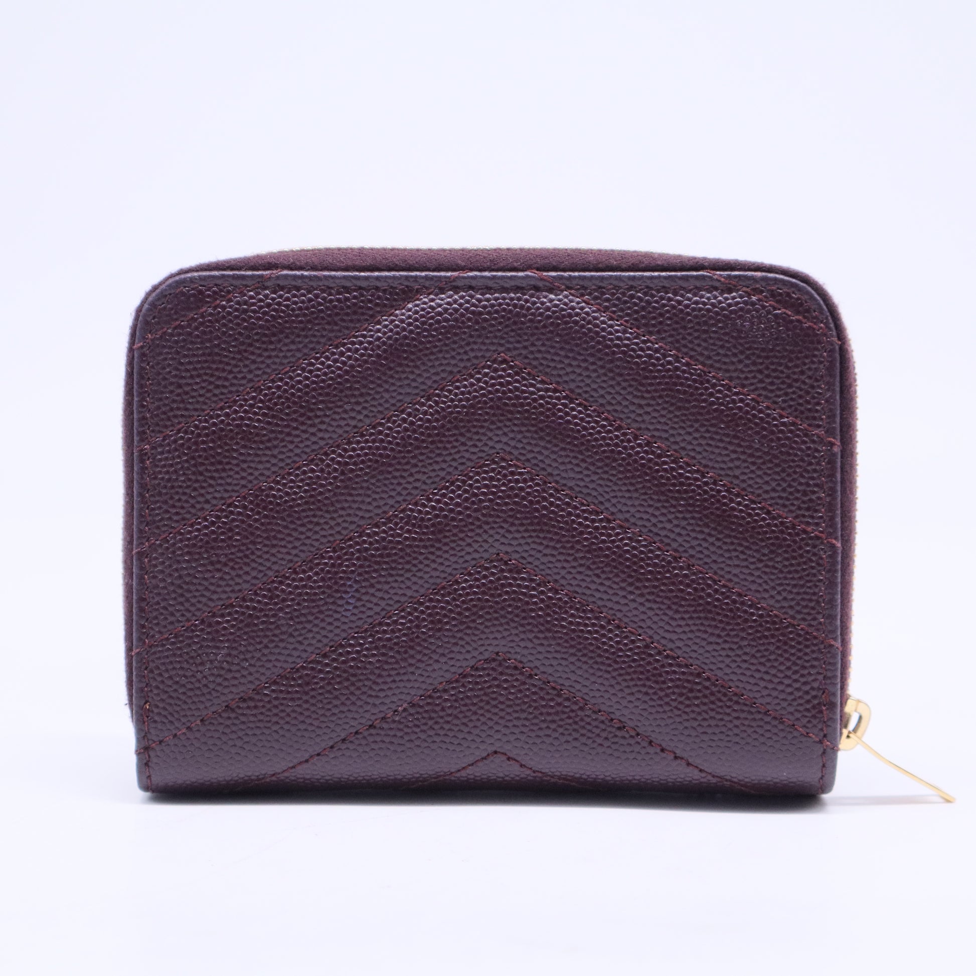 Cassandre Matelasse Compact Zip Around Wallet W20519
