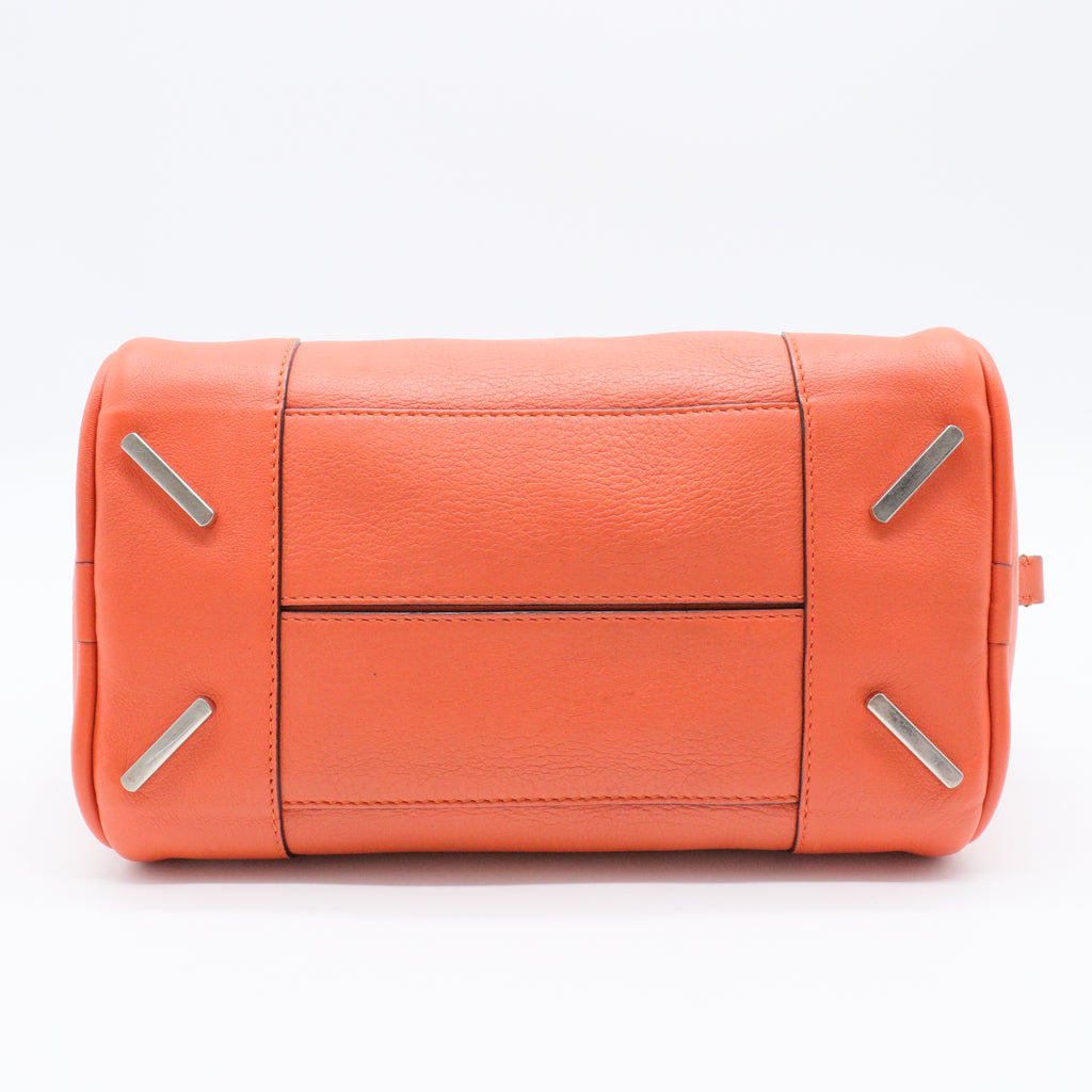Orange Leather Amazona 23 Bag