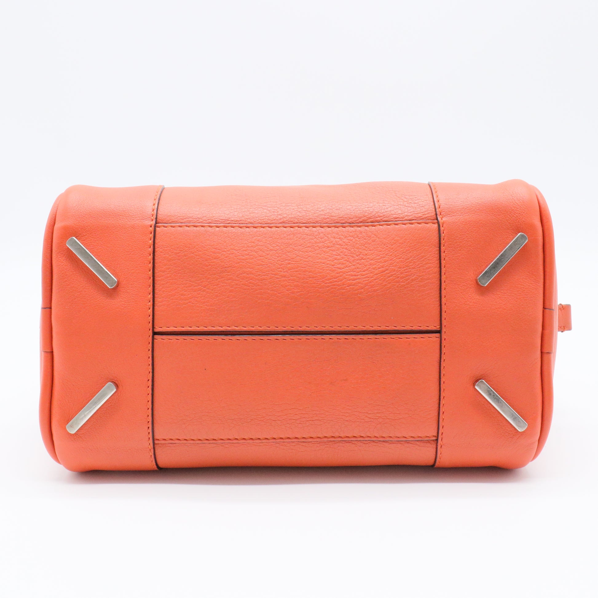 Orange Leather Amazona 23 Bag