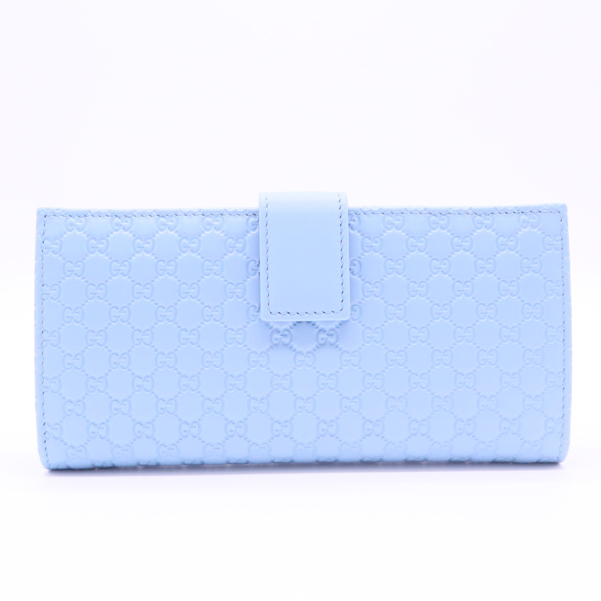 Soft Microguccissima Continental Zip Wallet Mineral