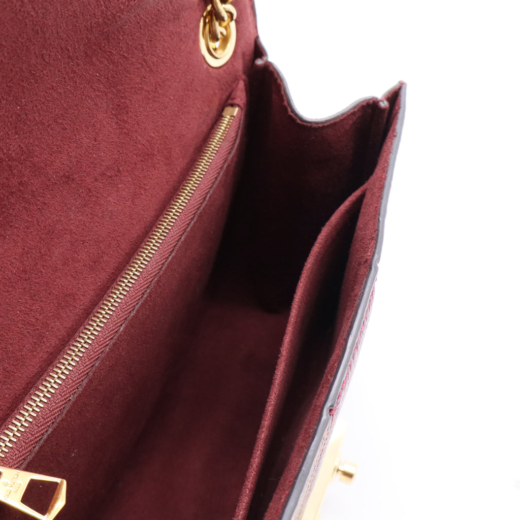 Wight Handbag Damier with Leather