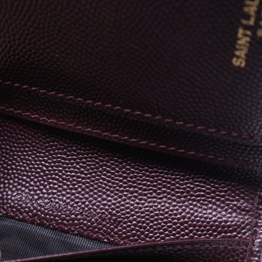 Cassandre Matelasse Compact Zip Around Wallet W20519