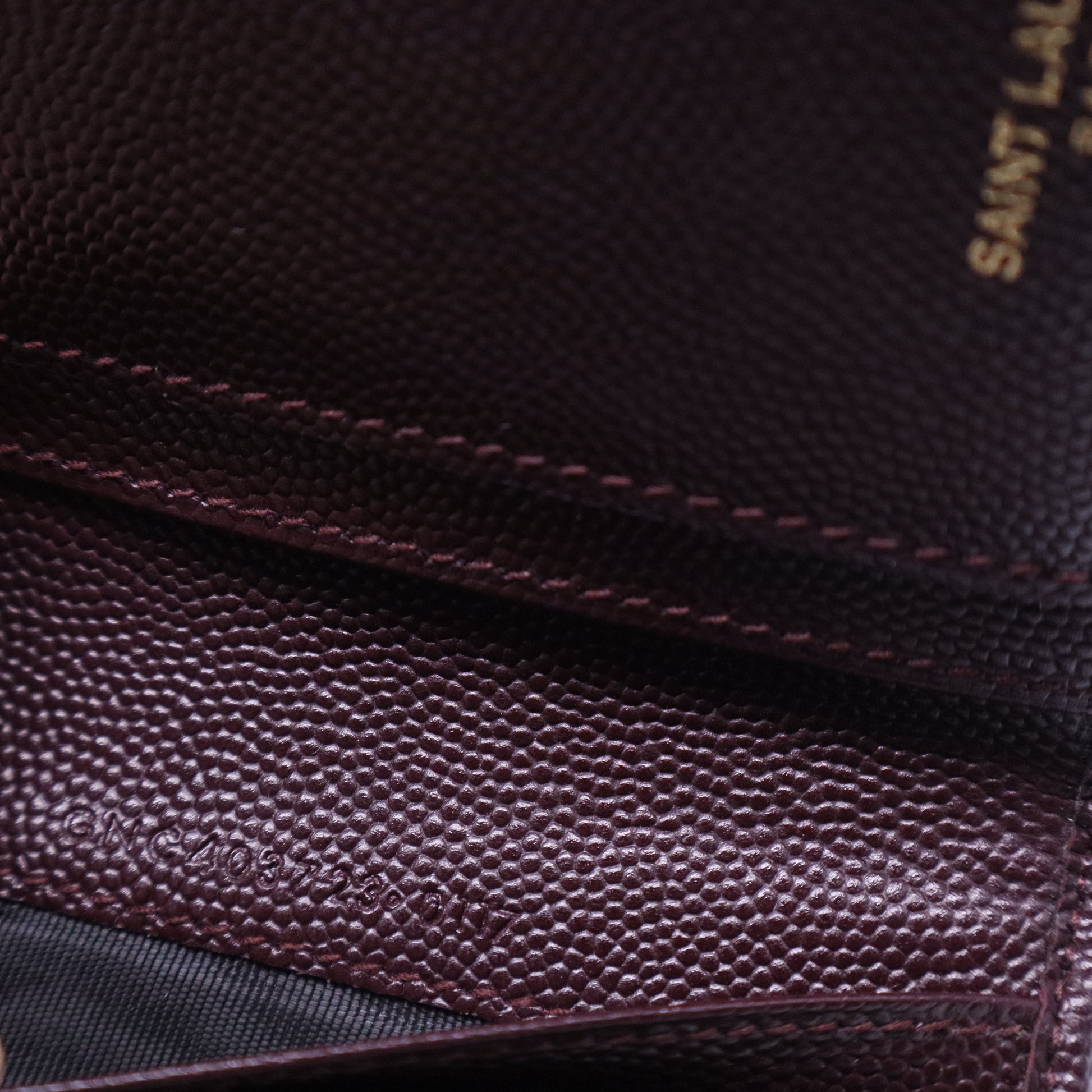 Cassandre Matelasse Compact Zip Around Wallet W20519