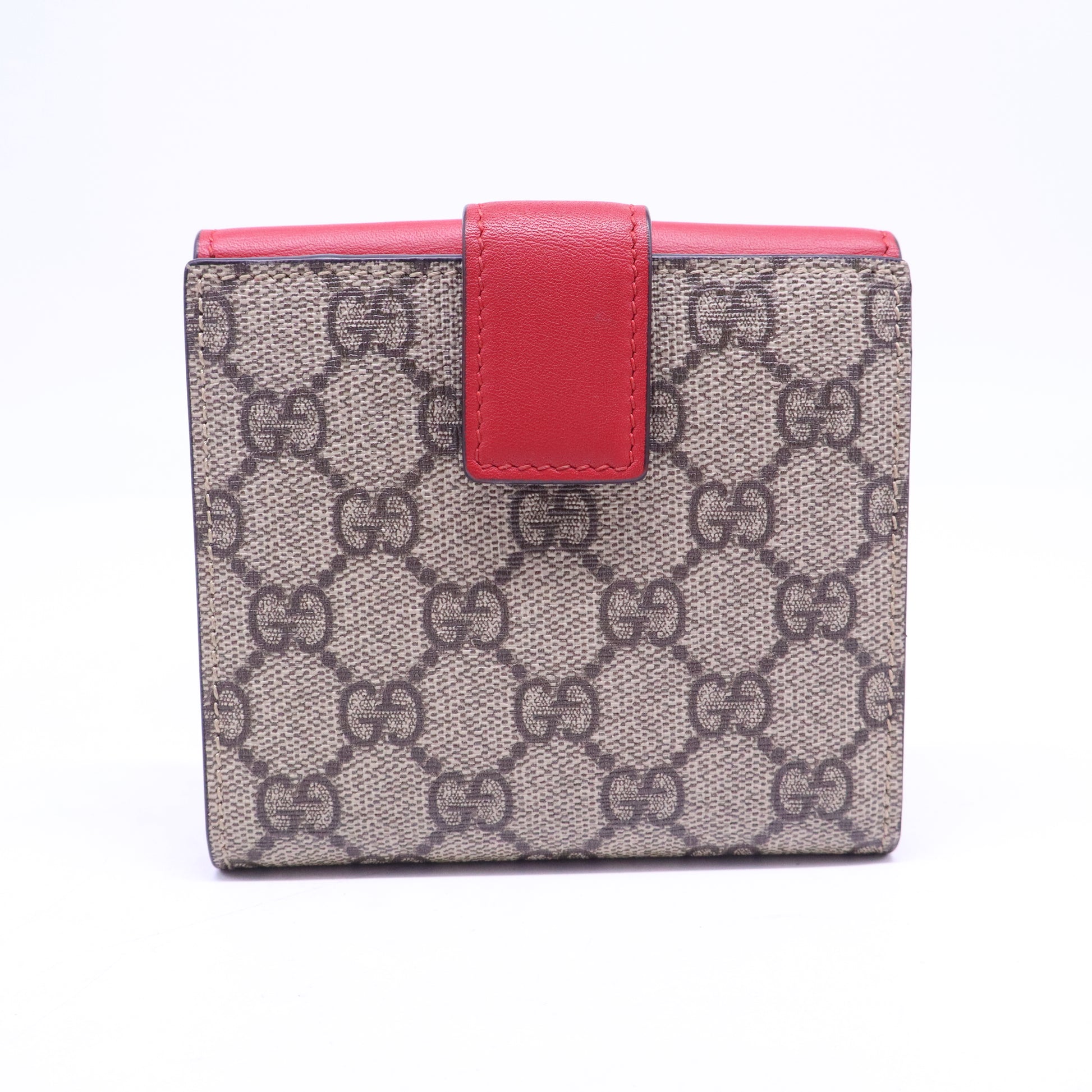 Gucci Padlock GG Supreme Compact Wallet W21037