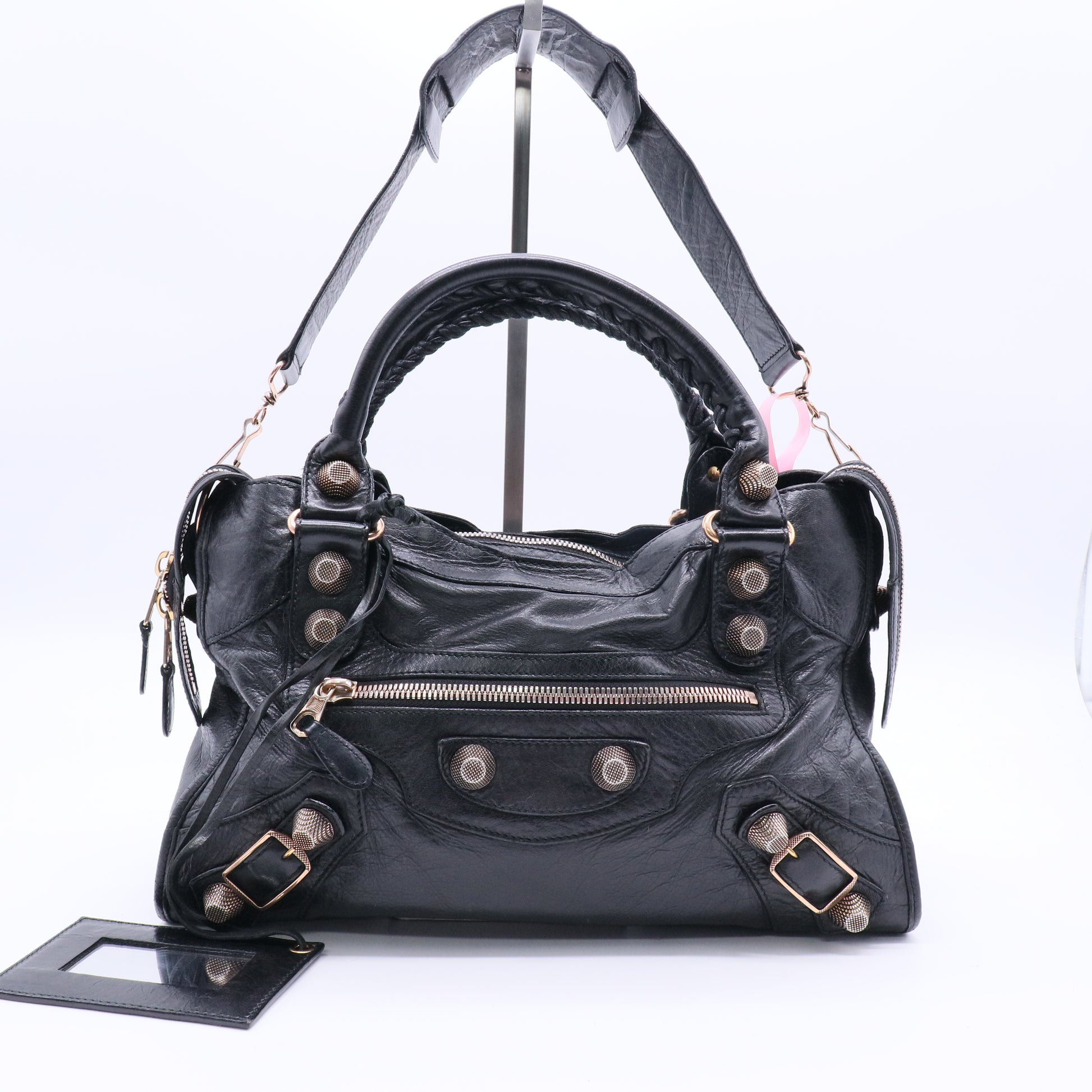 Balenciaga Leather Motocross Giant 21 City twins LDJ2550