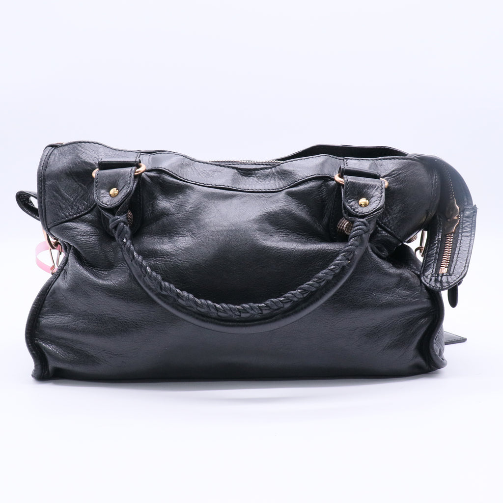 Balenciaga Leather Motocross Giant 21 City twins LDJ2550