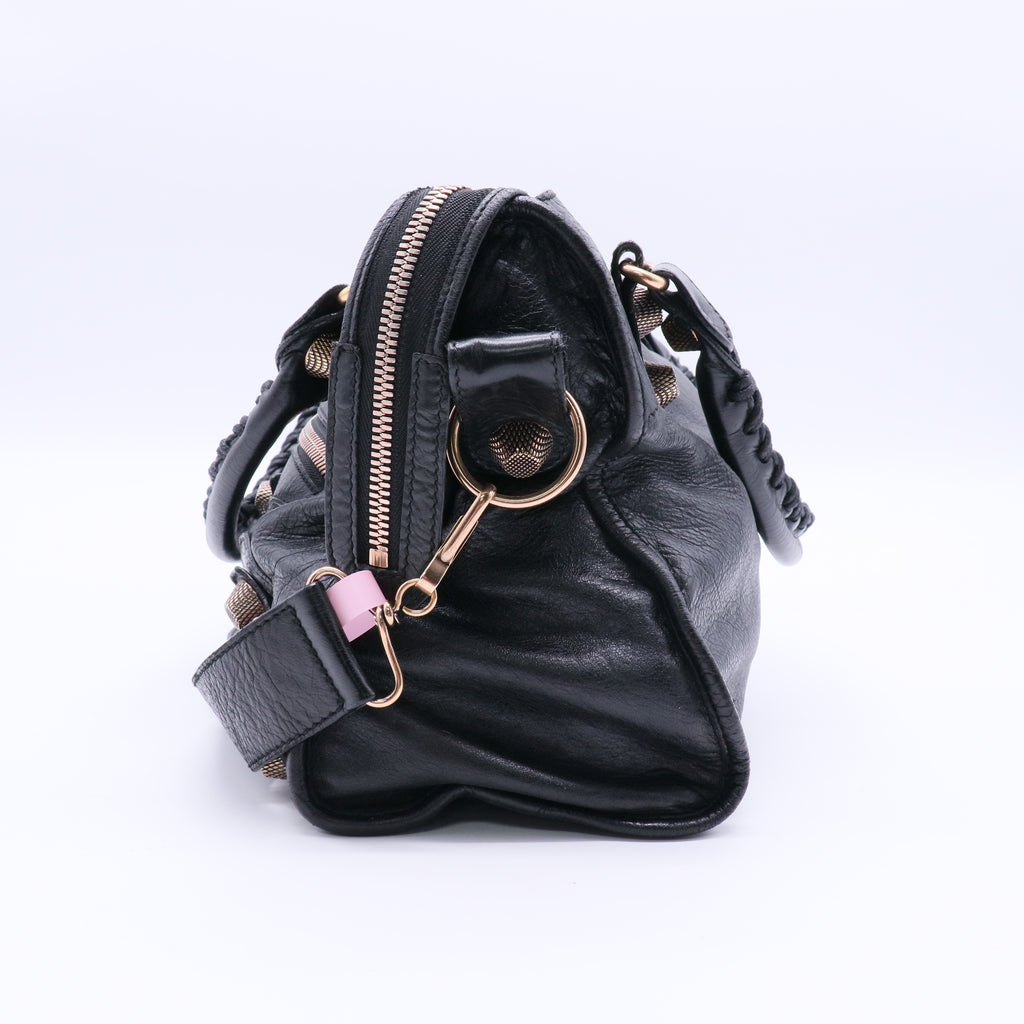 Balenciaga Leather Motocross Giant 21 City twins LDJ2550