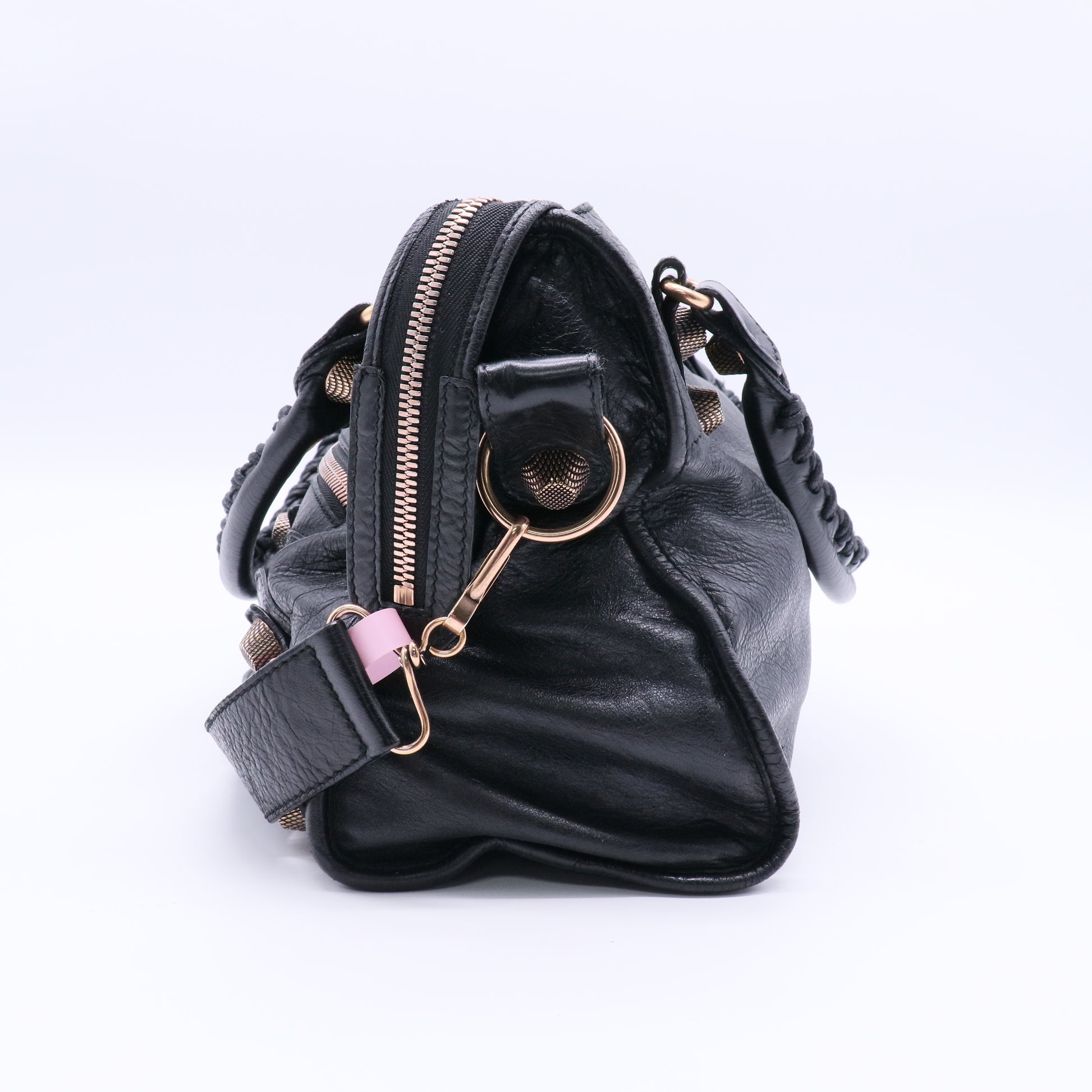Balenciaga Leather Motocross Giant 21 City twins LDJ2550