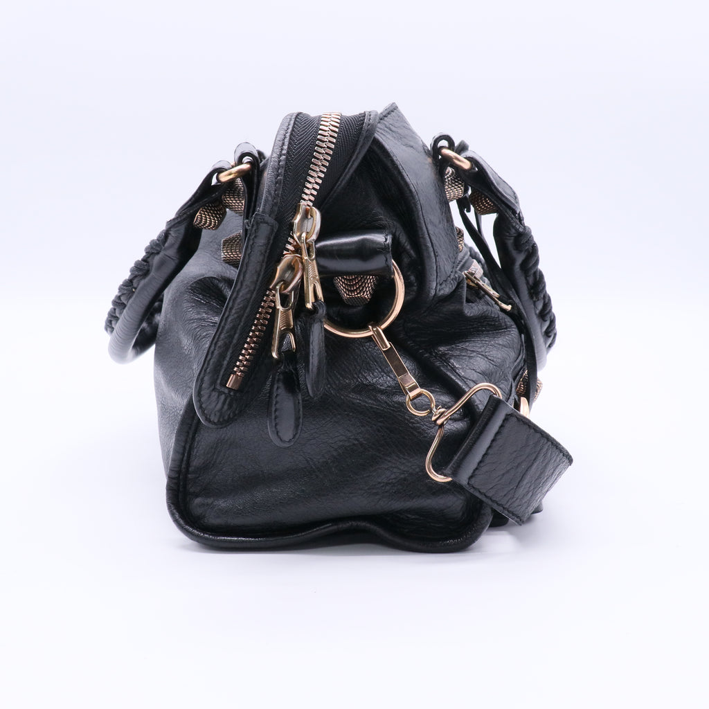 Balenciaga Leather Motocross Giant 21 City twins LDJ2550