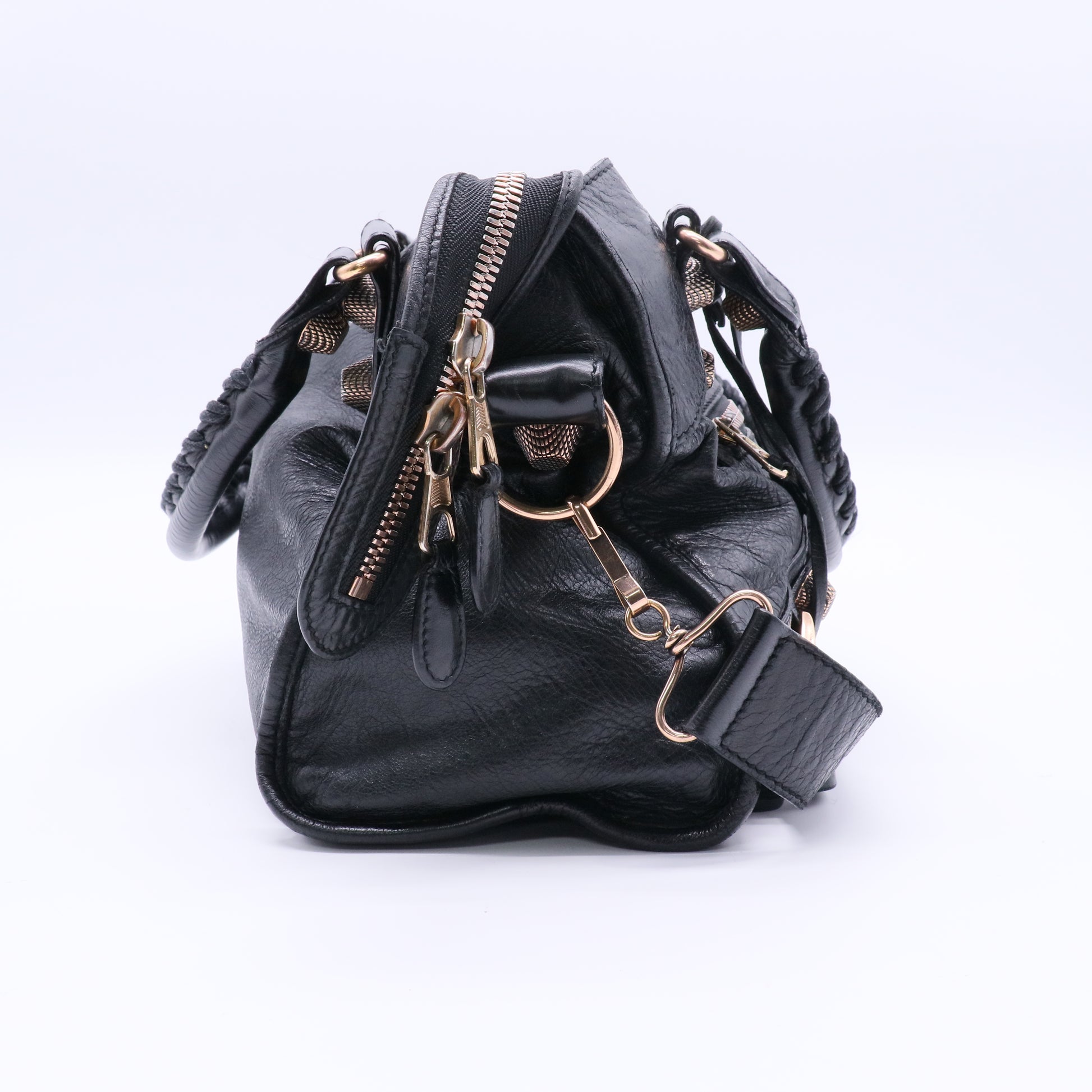 Balenciaga Leather Motocross Giant 21 City twins LDJ2550