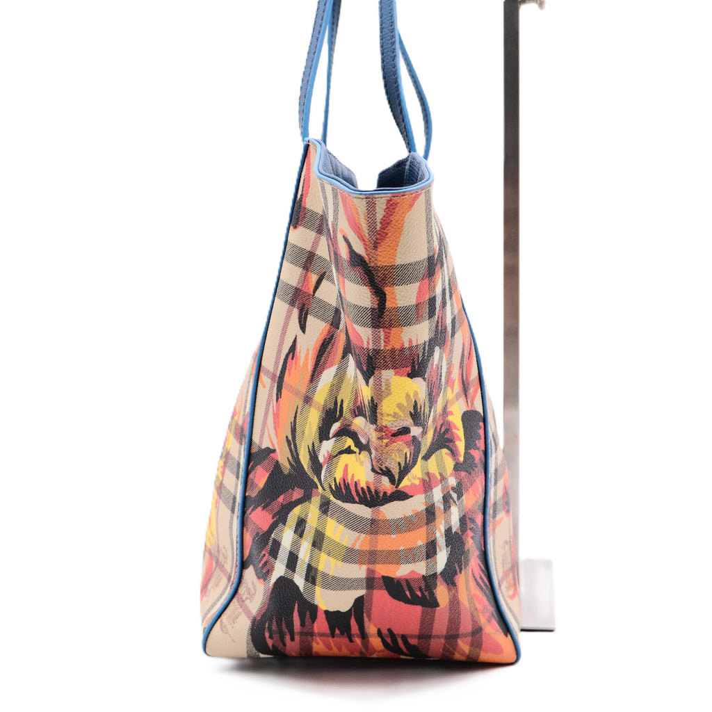 Haymarket Check Floral Canterbury Tote