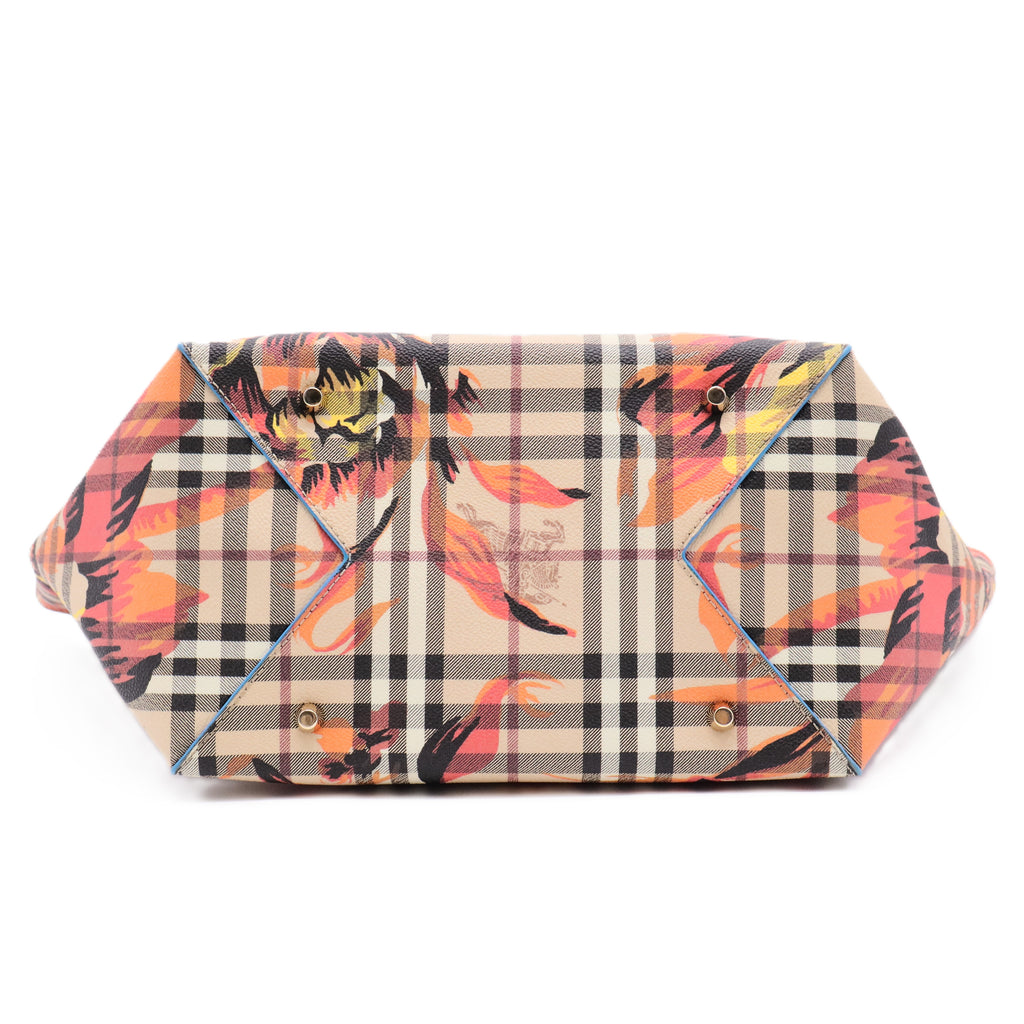 Haymarket Check Floral Canterbury Tote