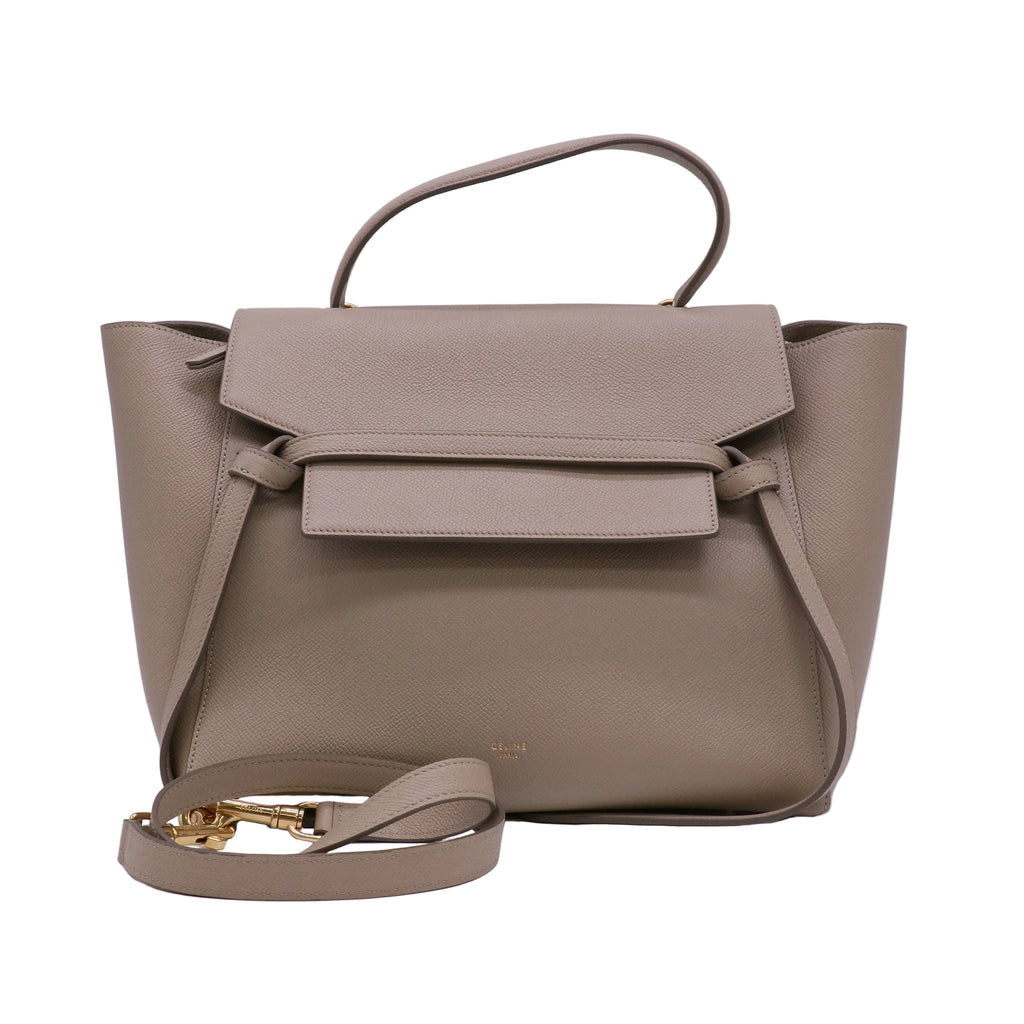 Belt Bag Textured Leather Medium Twins B22777