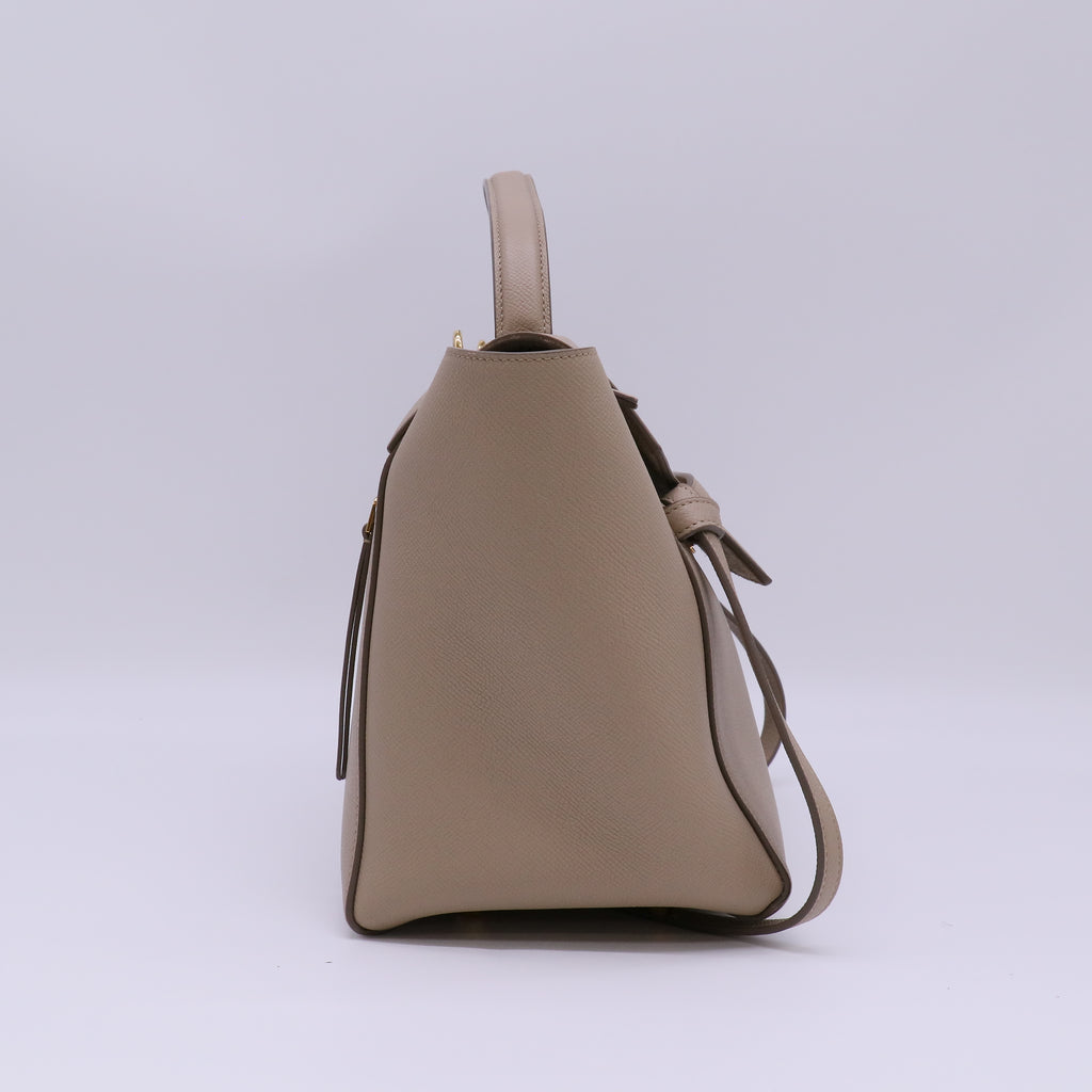 Belt Bag Textured Leather Medium Twins B22777