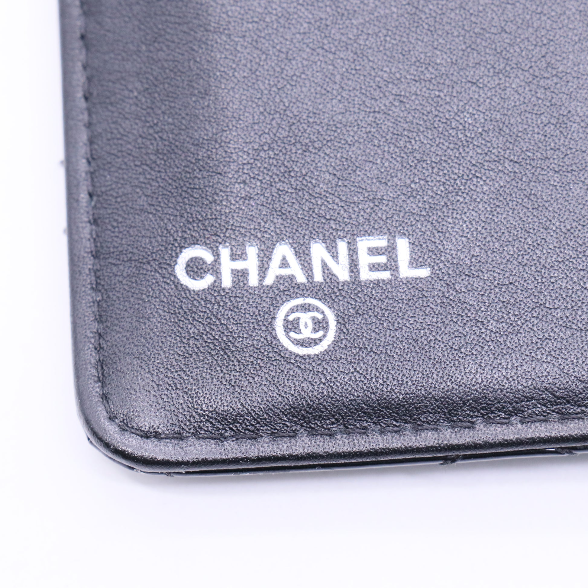 Chanel Patent Brilliant Yen Wallet Black W20918