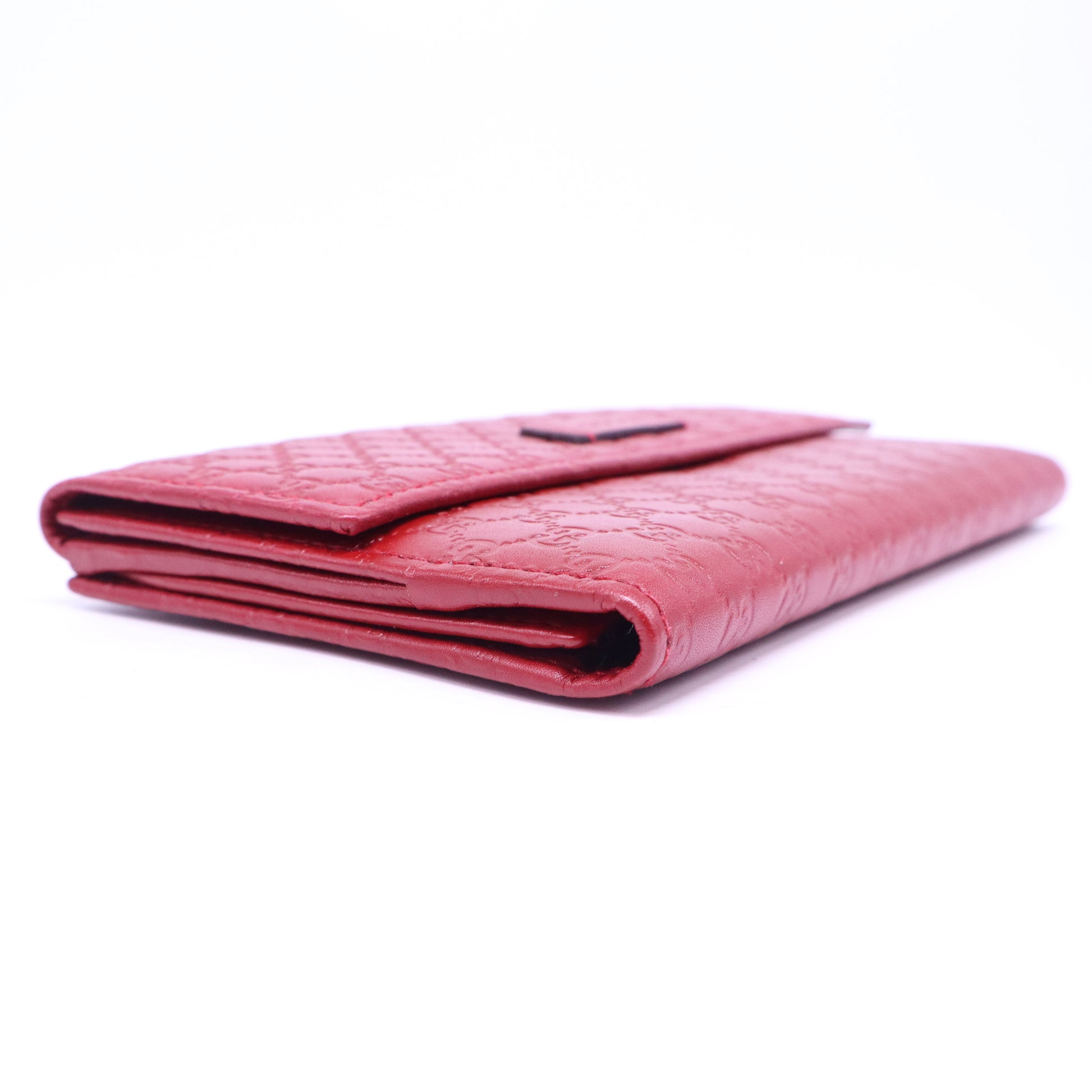 Gucci Microguccissima Leather Continental Flap Wallet W21175