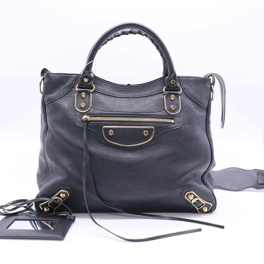 Balenciaga Motocross Metallic Edge Velo Bag twins LDJ2565