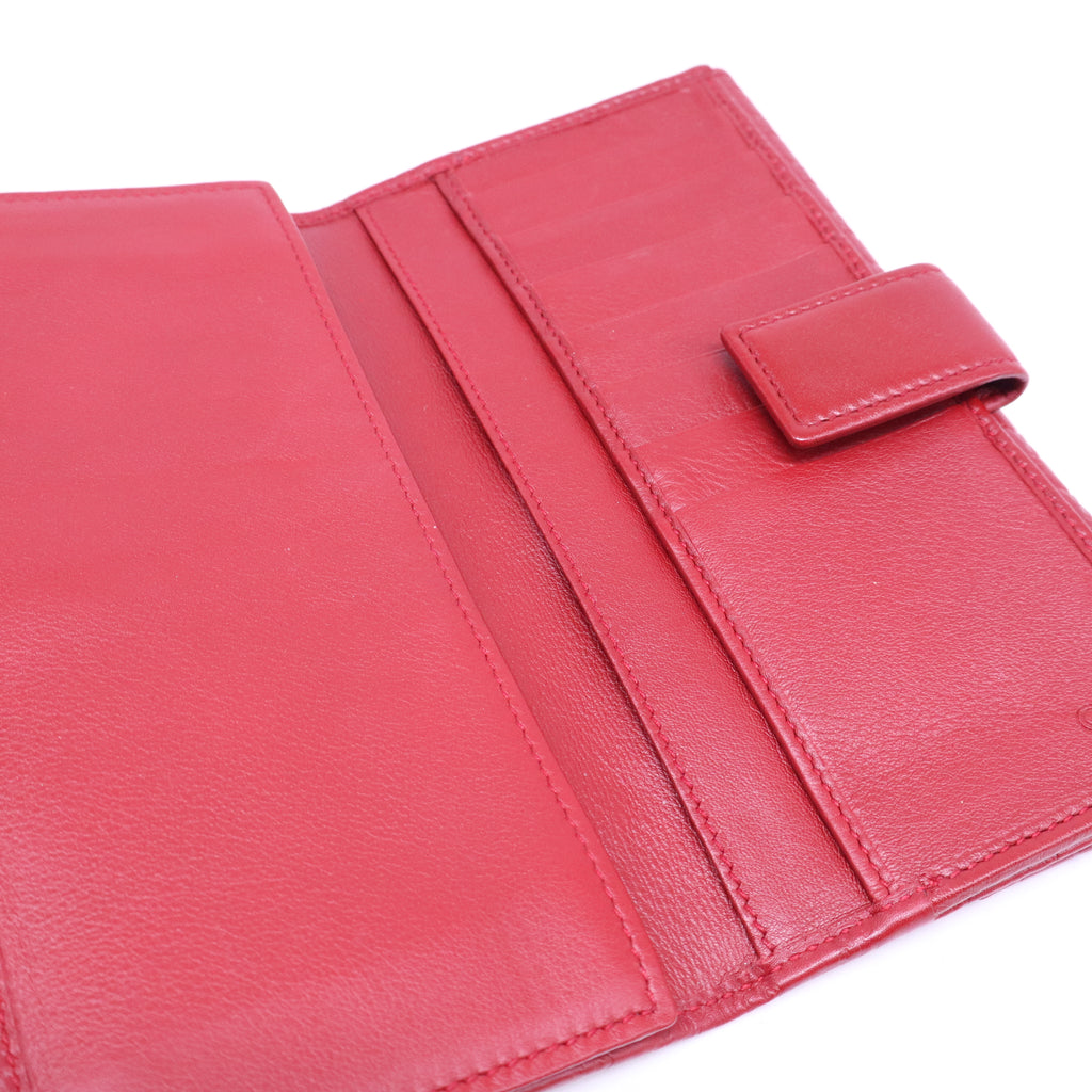Gucci Microguccissima Leather Continental Flap Wallet W21175