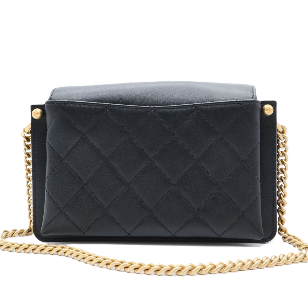 Chain Shoulder Bag Calfskin