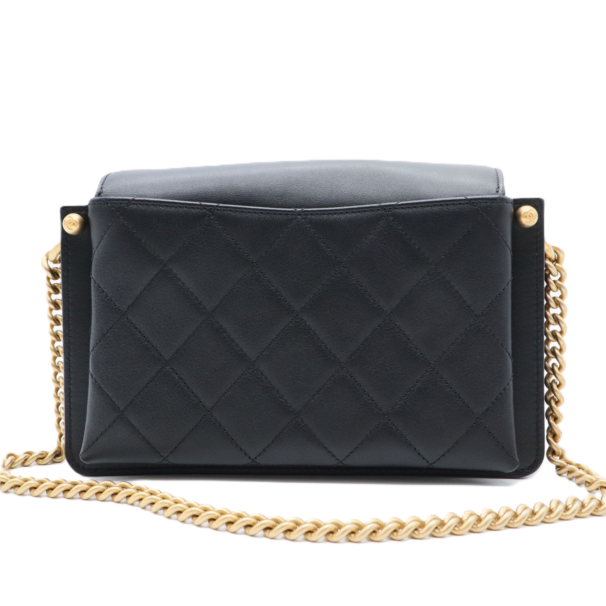 Chain Shoulder Bag Calfskin