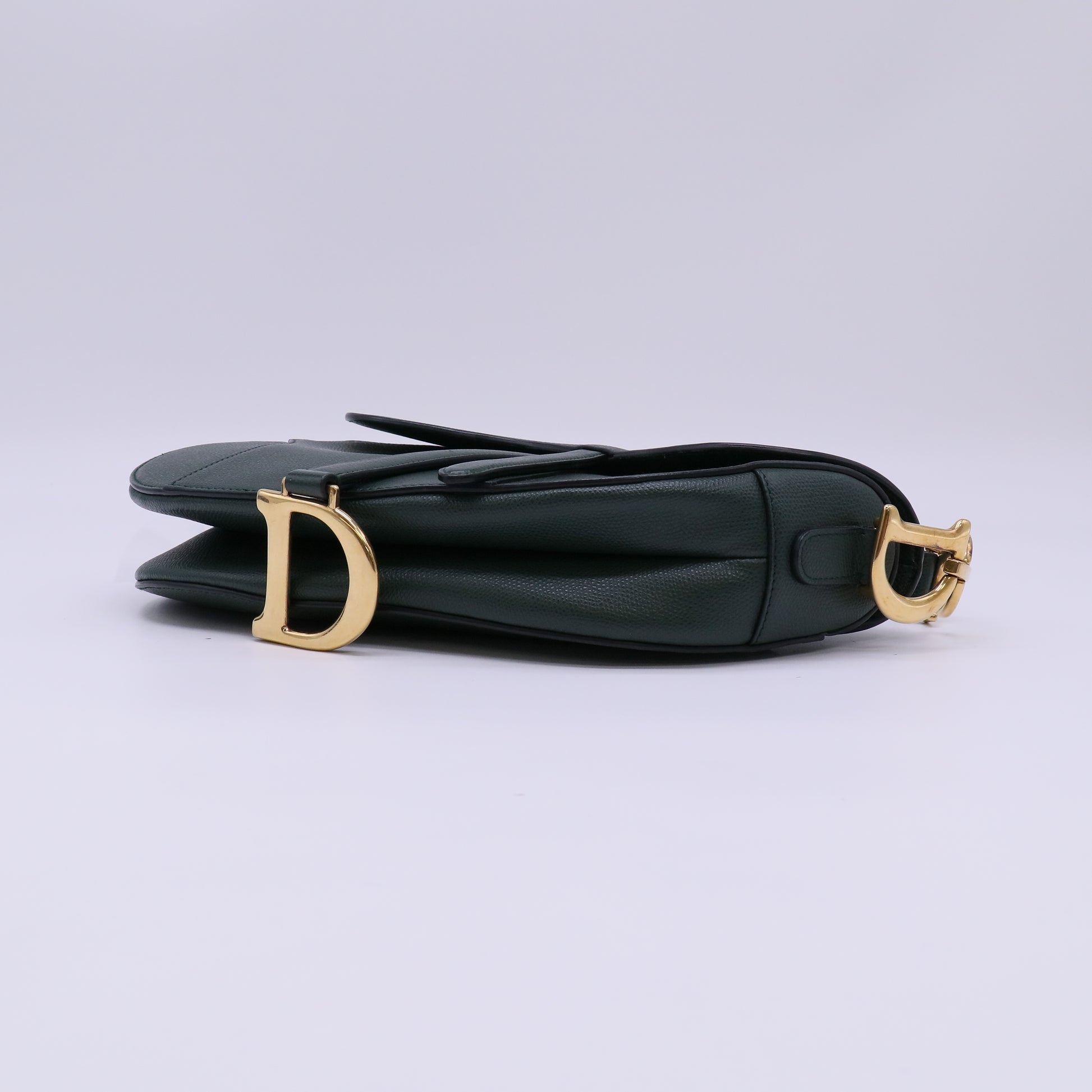 Christian Dior Grained Calfskin Saddle Bag Twins LDJ4747