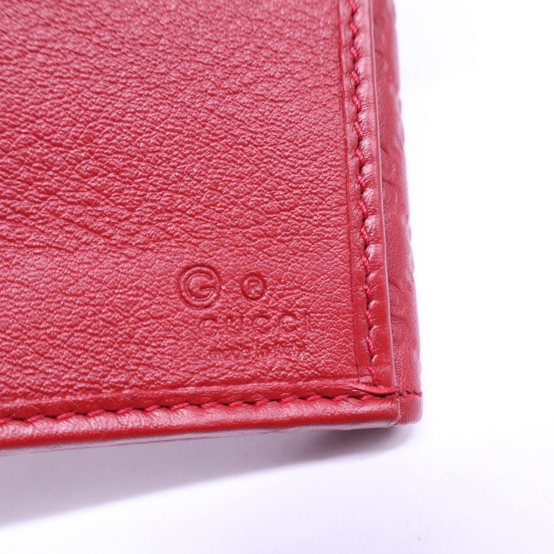 Gucci Microguccissima Leather Continental Flap Wallet W21175