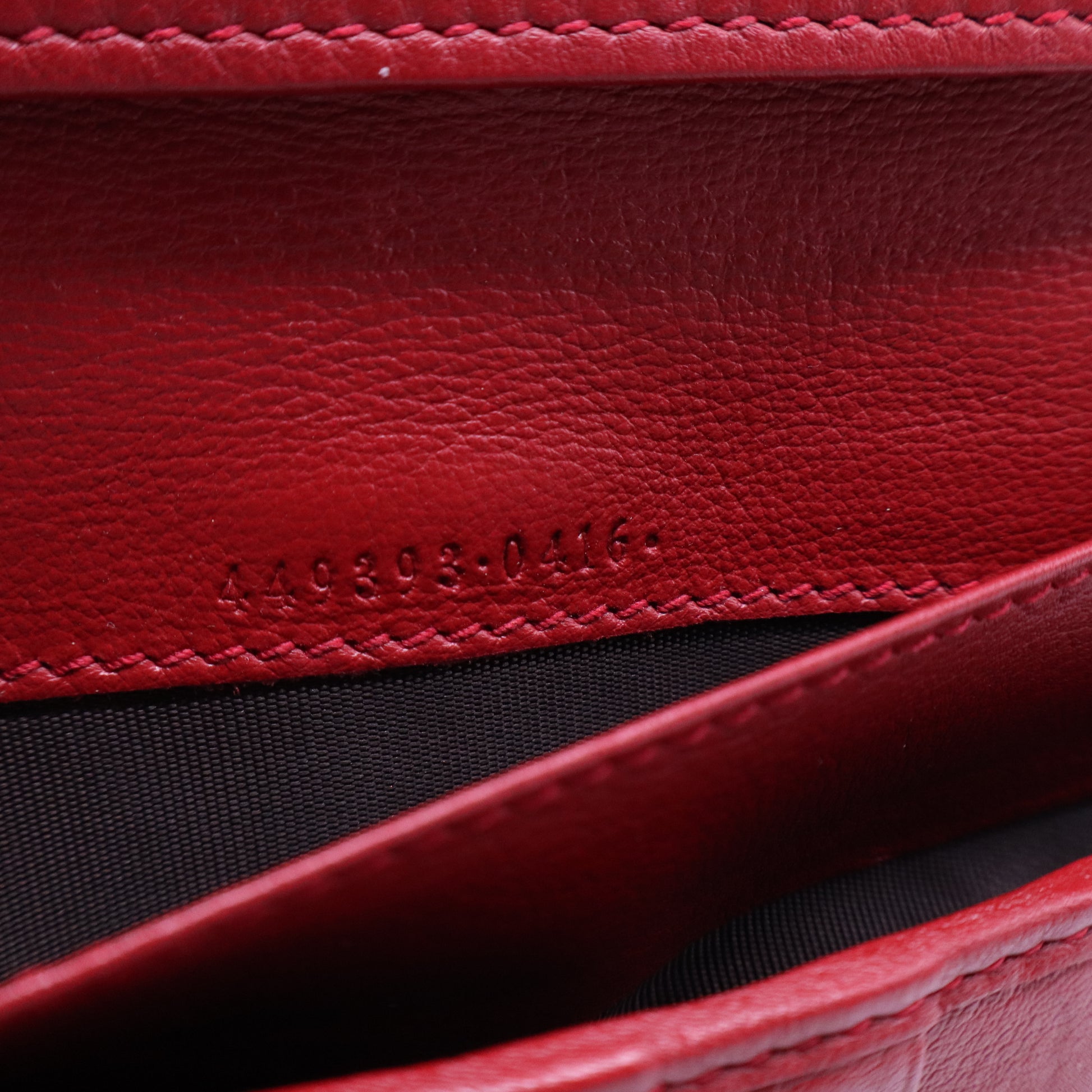 Gucci Microguccissima Leather Continental Flap Wallet W21175