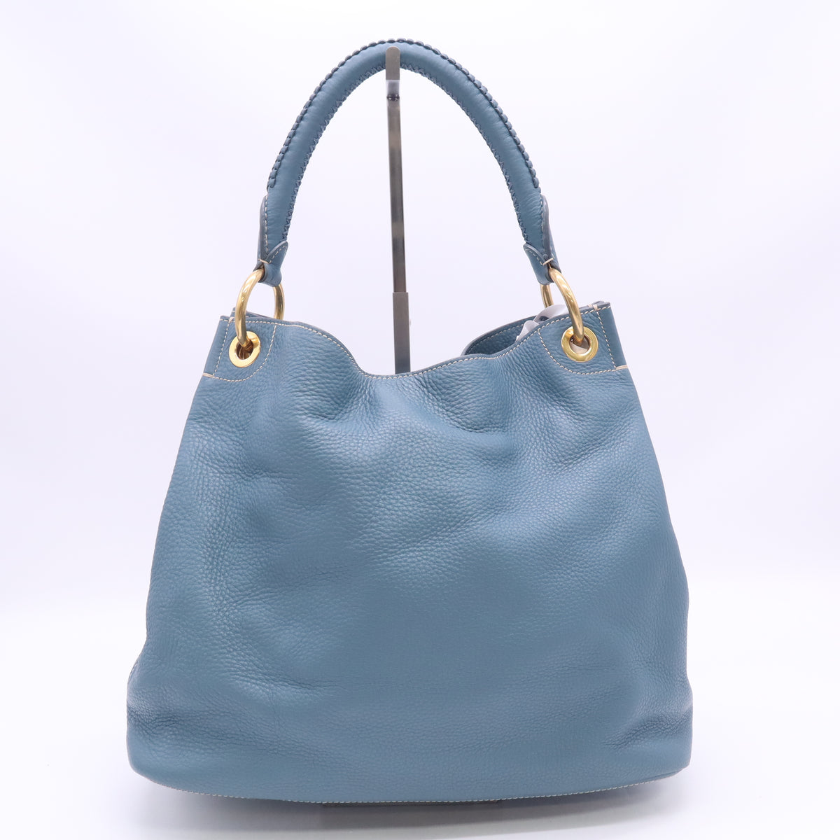 Vitello Daino Leather Top Handle Bag B24605