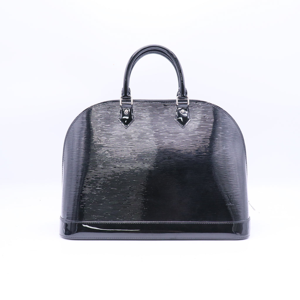 Louis Vuitton Black Electric Epi Leather Alma GM Bag  B21600